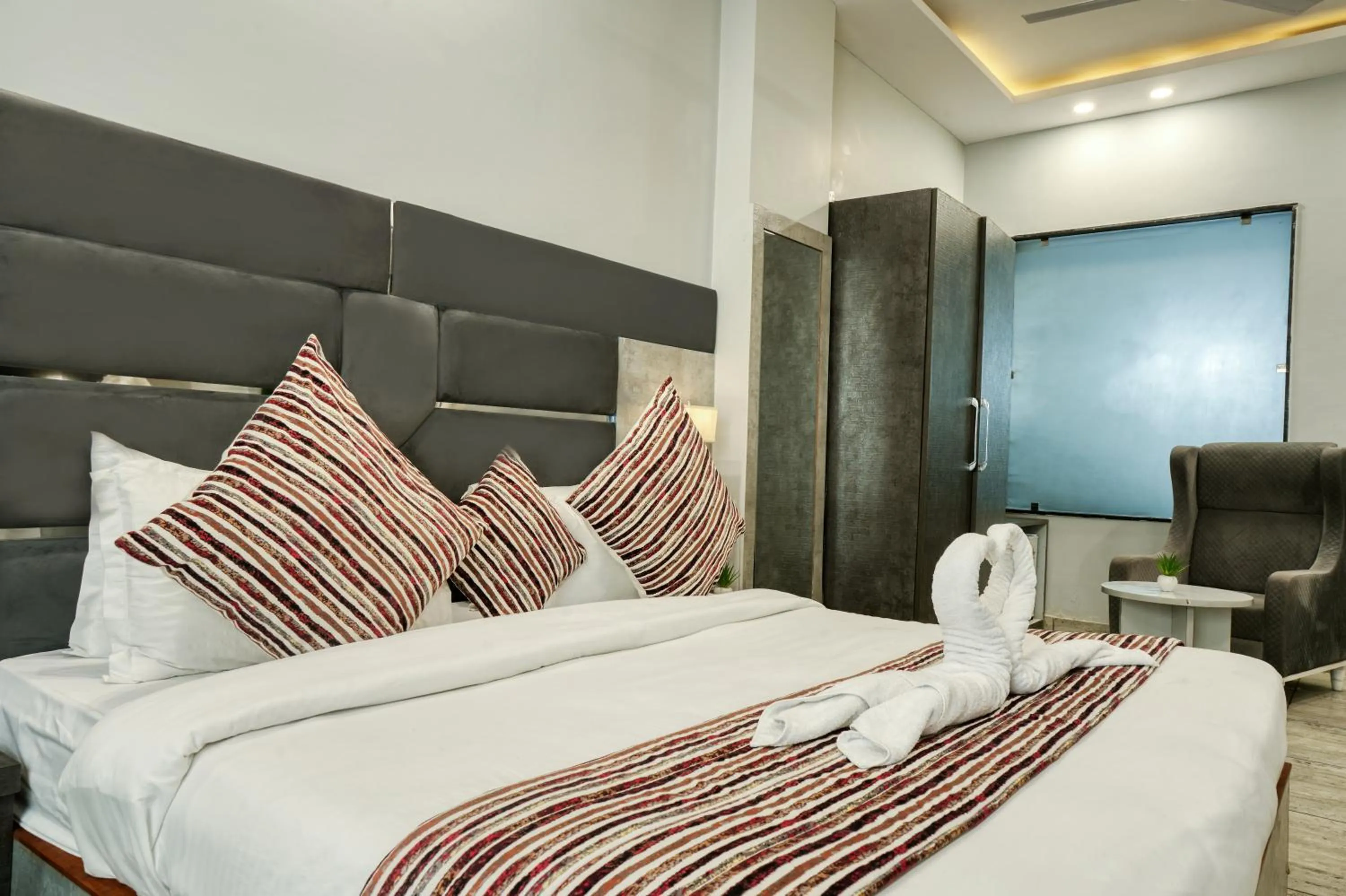 Bed in Hotel Vasdaa Grand