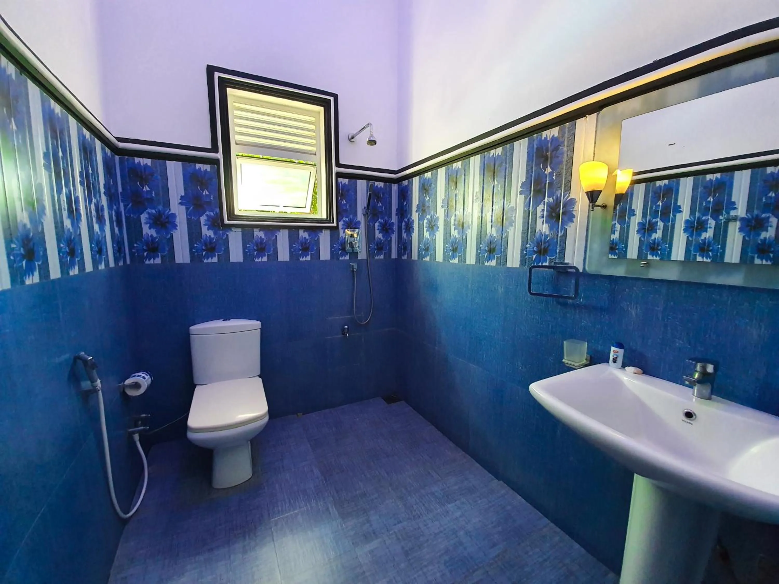 Bathroom in Peacock Reach Hotel