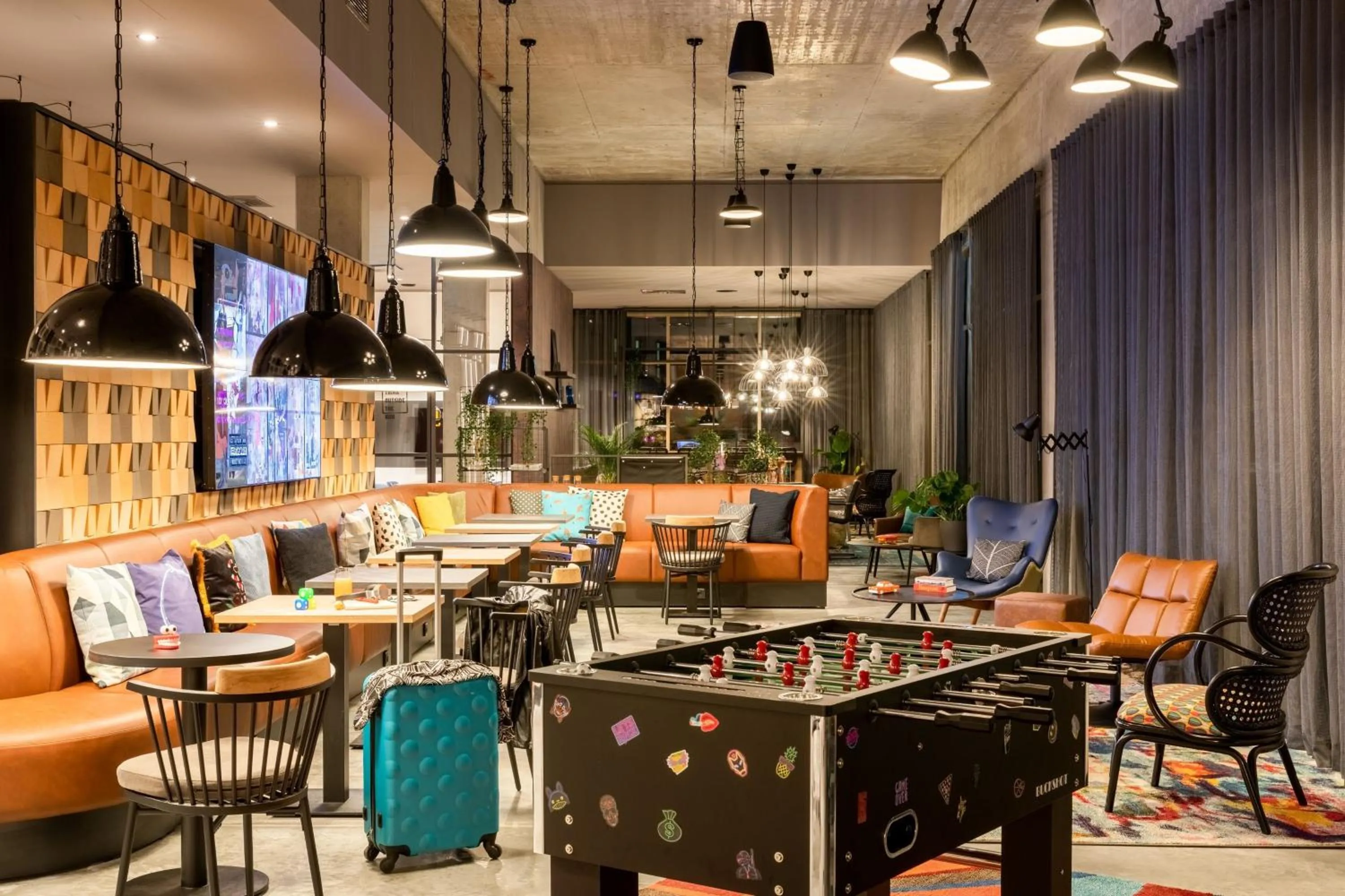 Lobby or reception in Moxy Wuerzburg