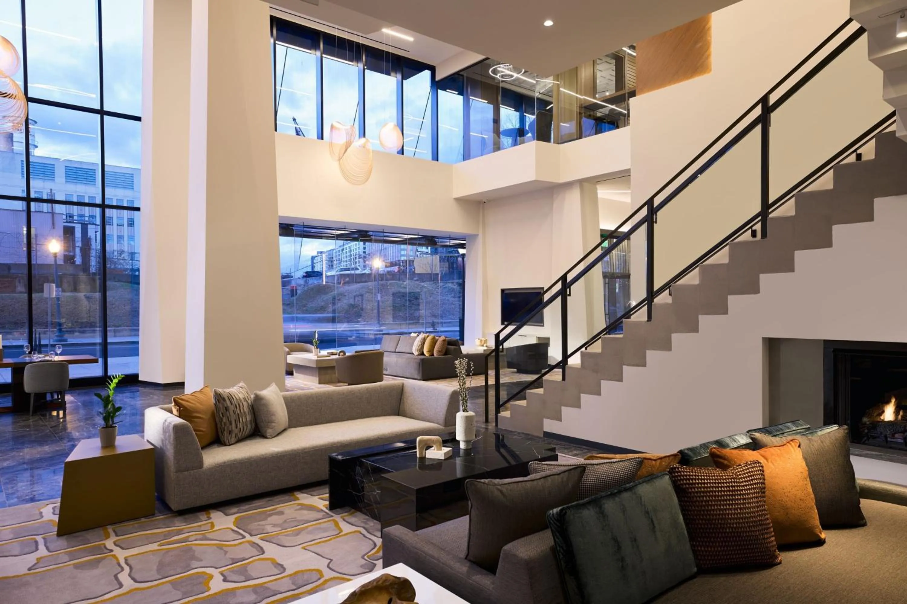 Lobby or reception in Washington Marriott Capitol Hill