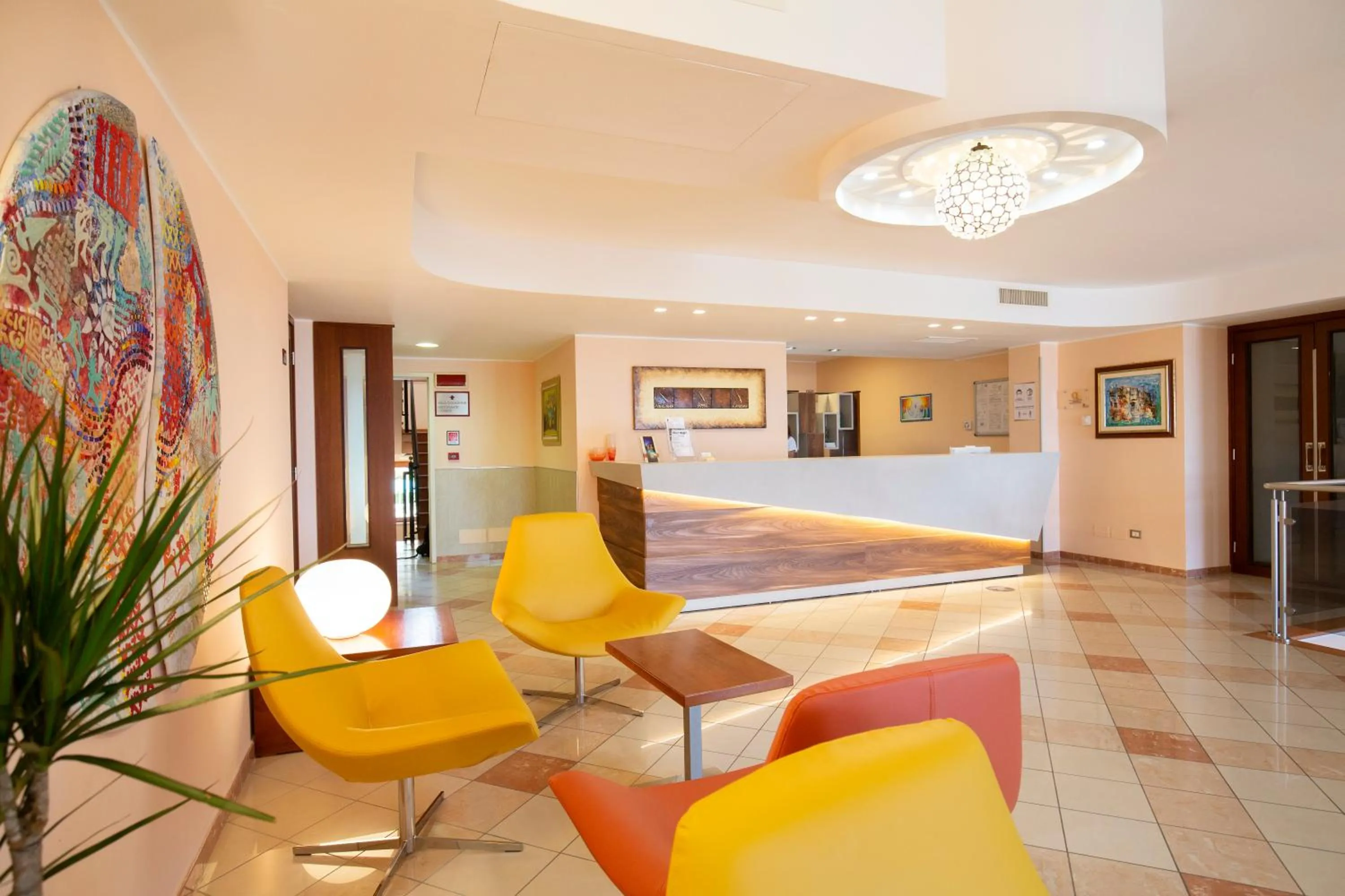 Lobby or reception in Forte Hotel