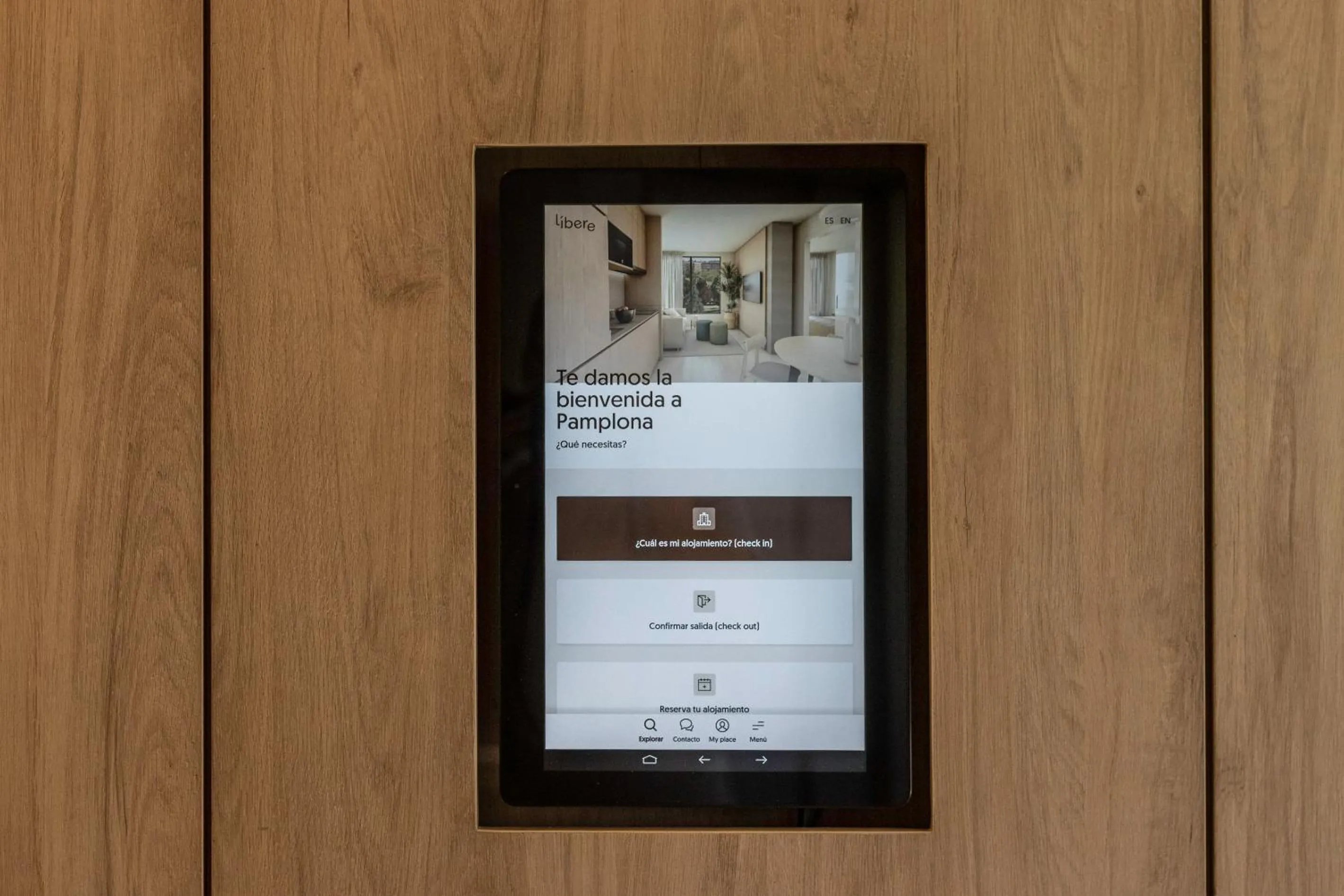 Lobby or reception in Líbere Pamplona Yamaguchi