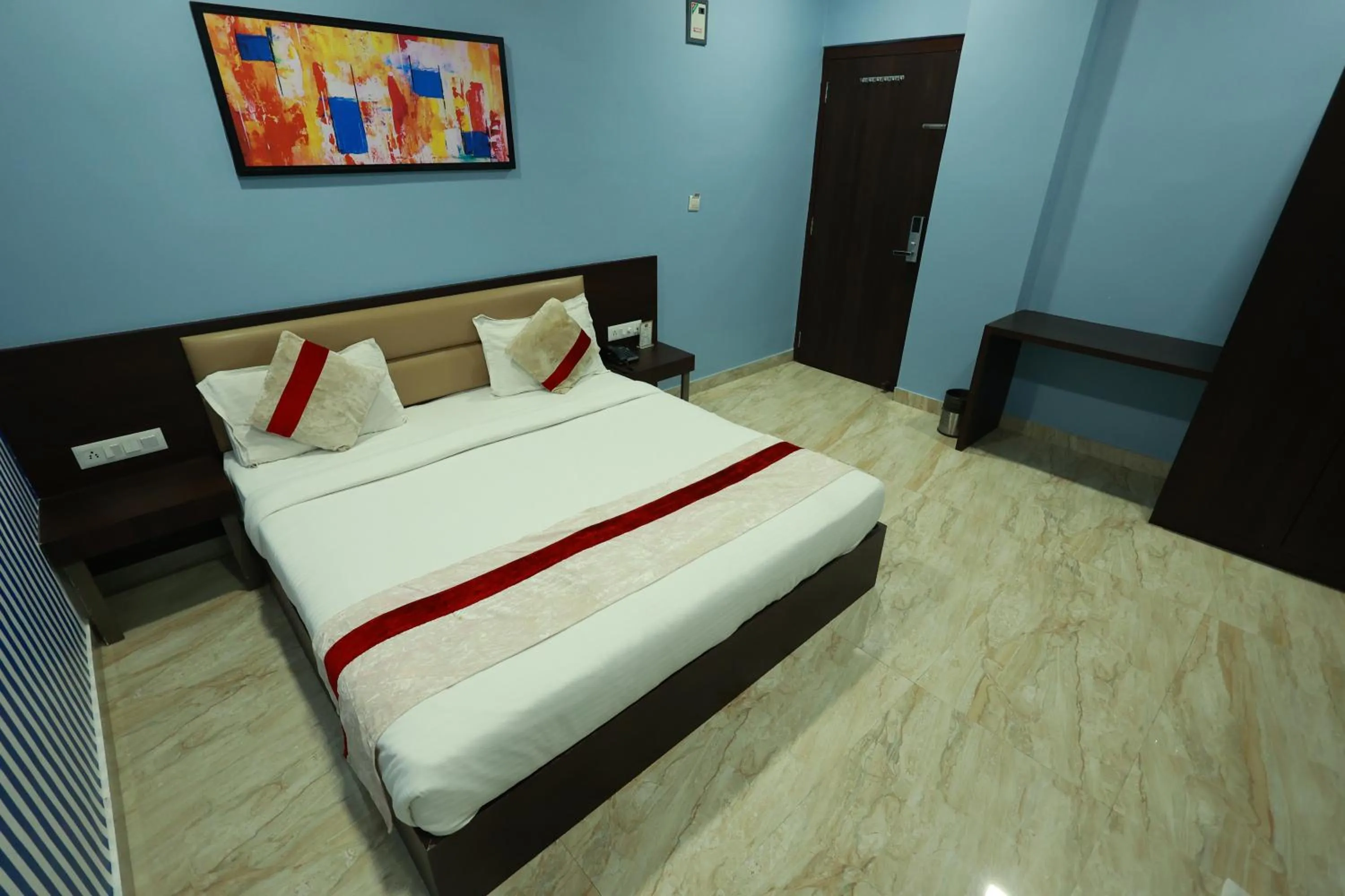 Photo of the whole room, Bed in Hotel Jai Harsh