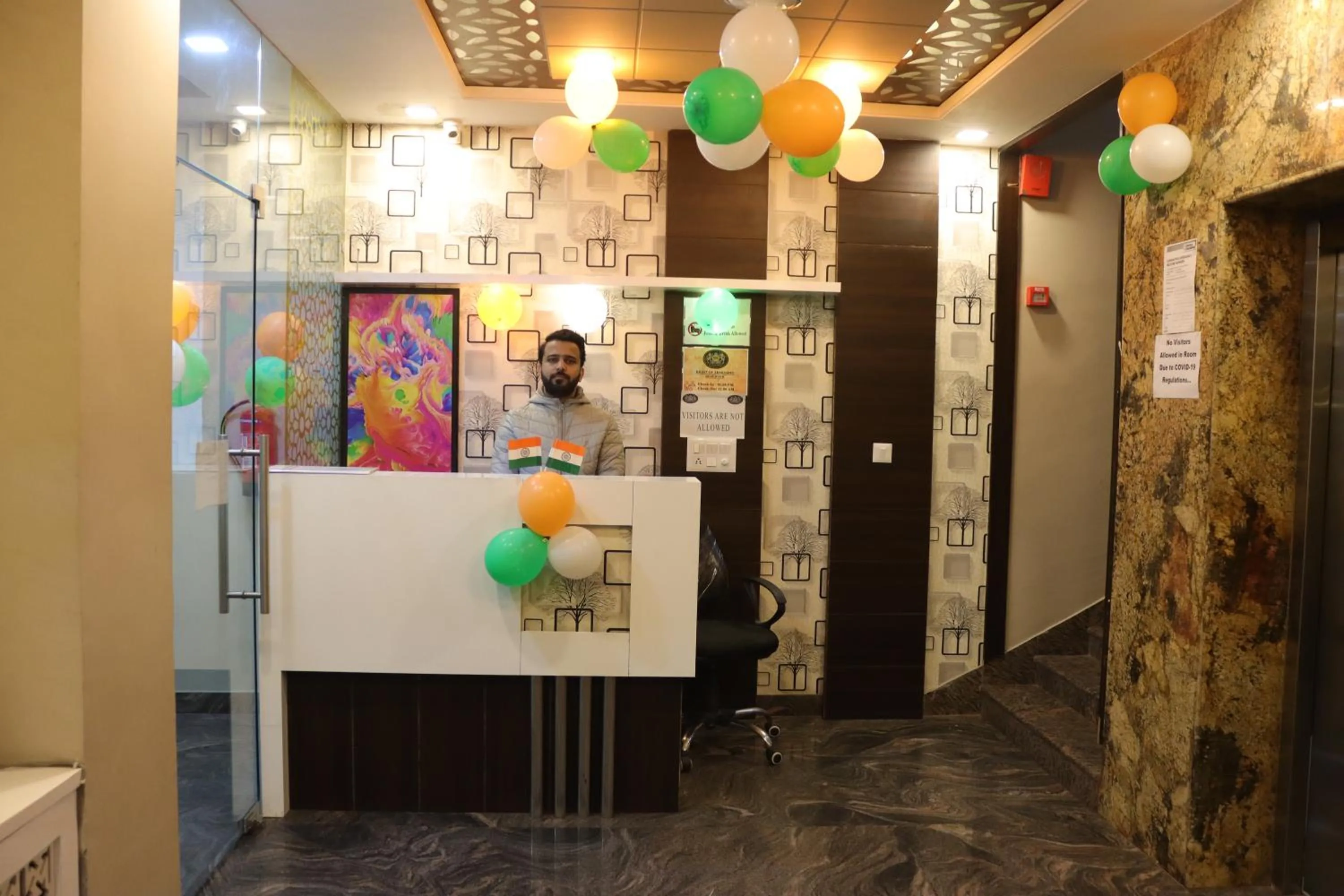 Property building in Hotel Jai Harsh