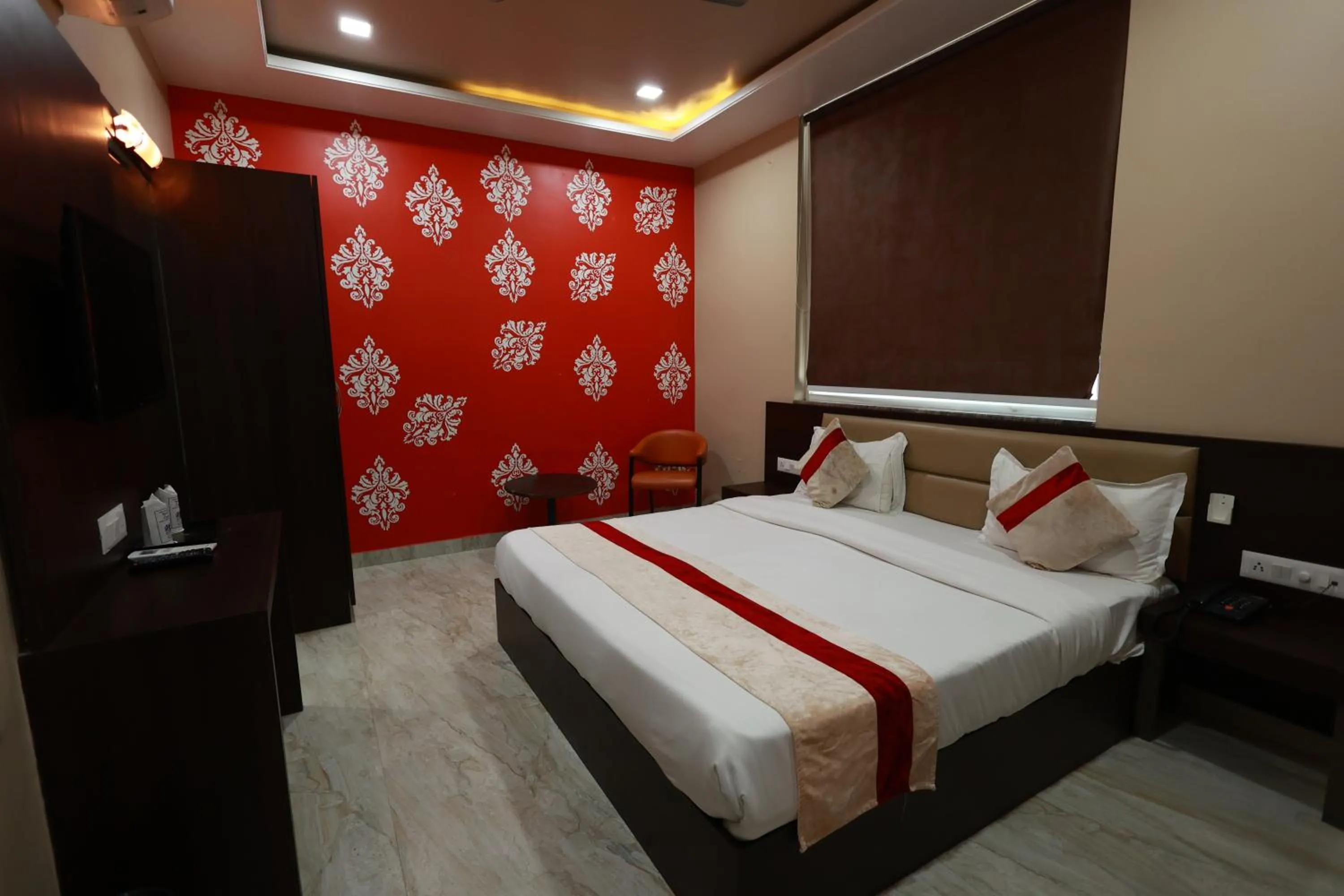 Photo of the whole room, Bed in Hotel Jai Harsh