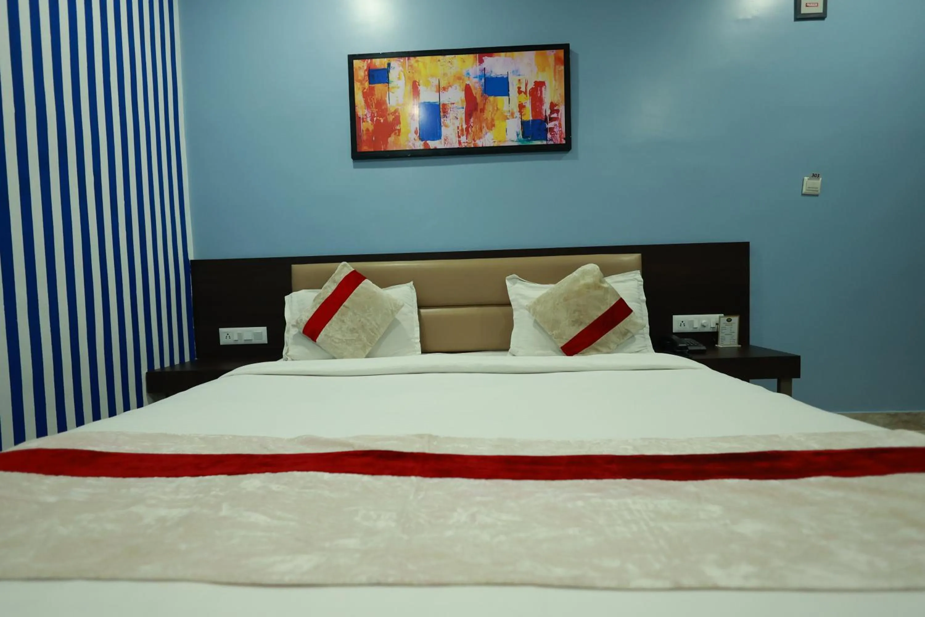 Photo of the whole room, Bed in Hotel Jai Harsh