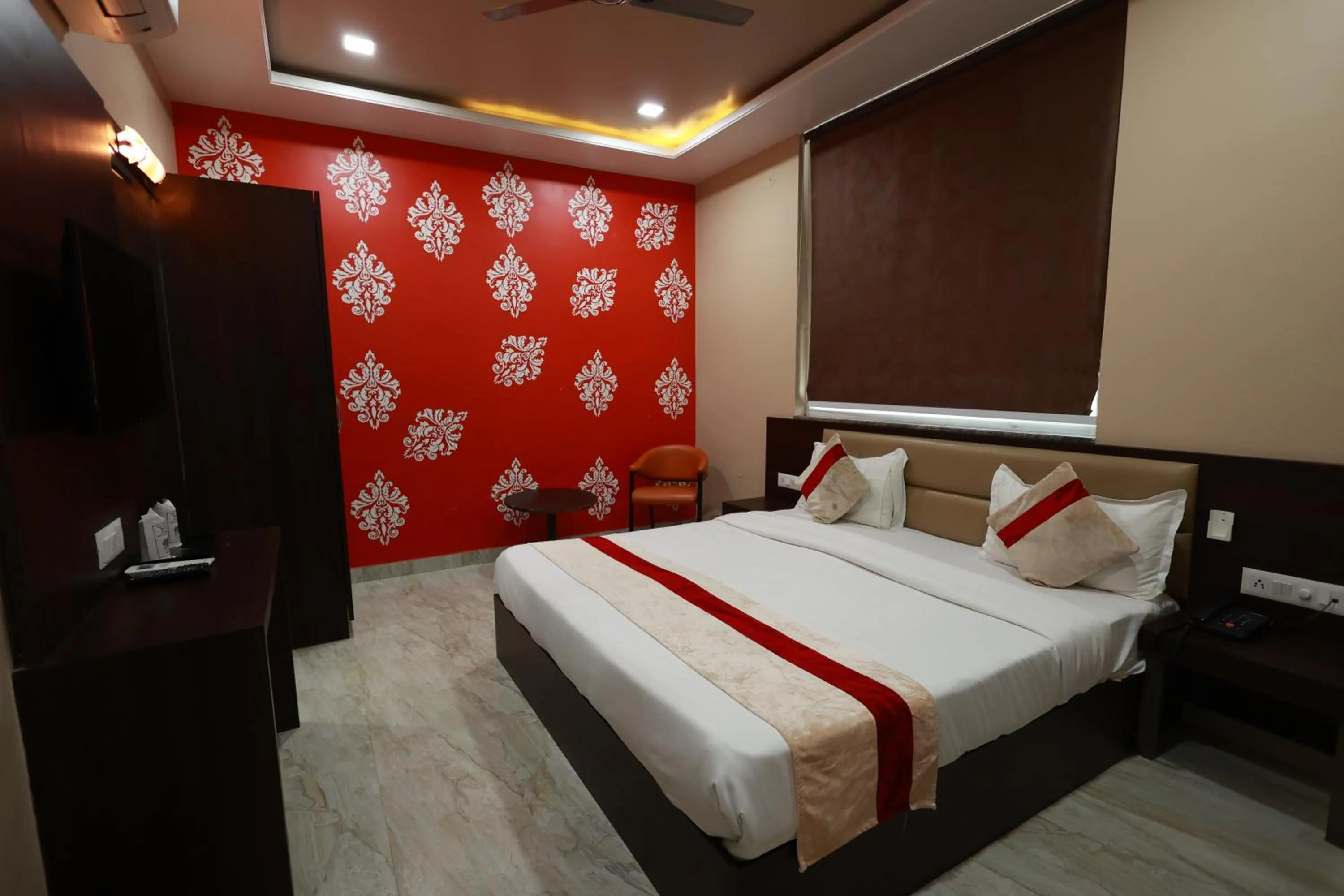 Photo of the whole room, Bed in Hotel Jai Harsh