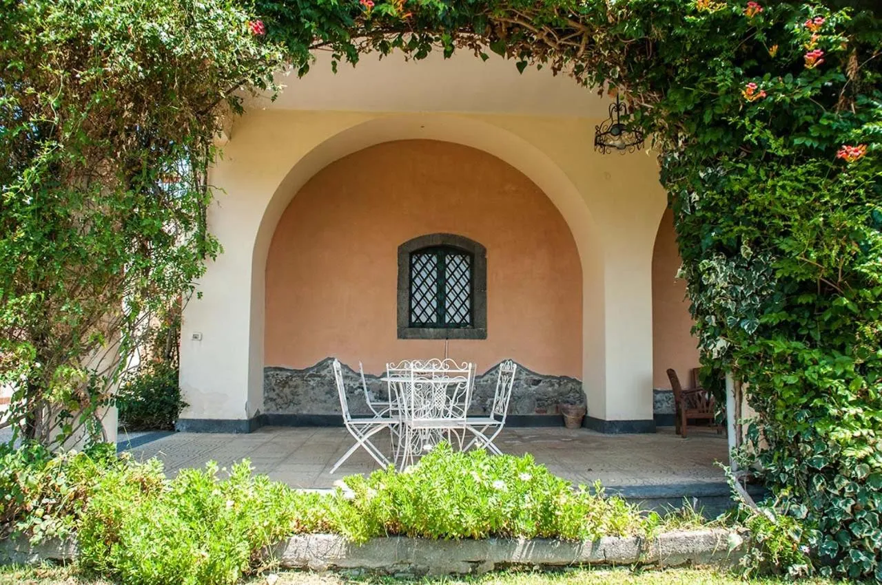 Patio in Antico Borgo Etneo Country Hotel