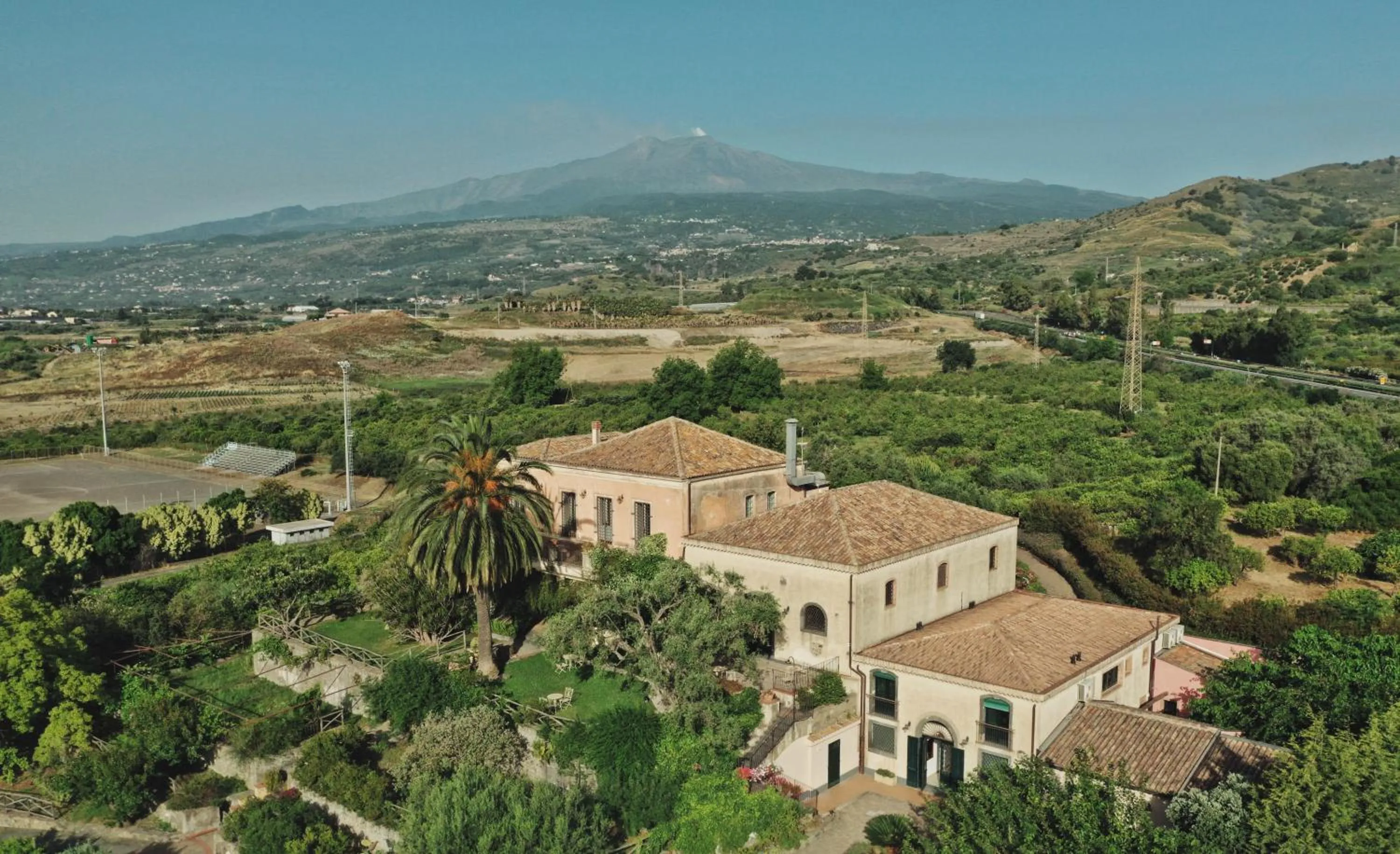 Bird's eye view in Antico Borgo Etneo Country Hotel