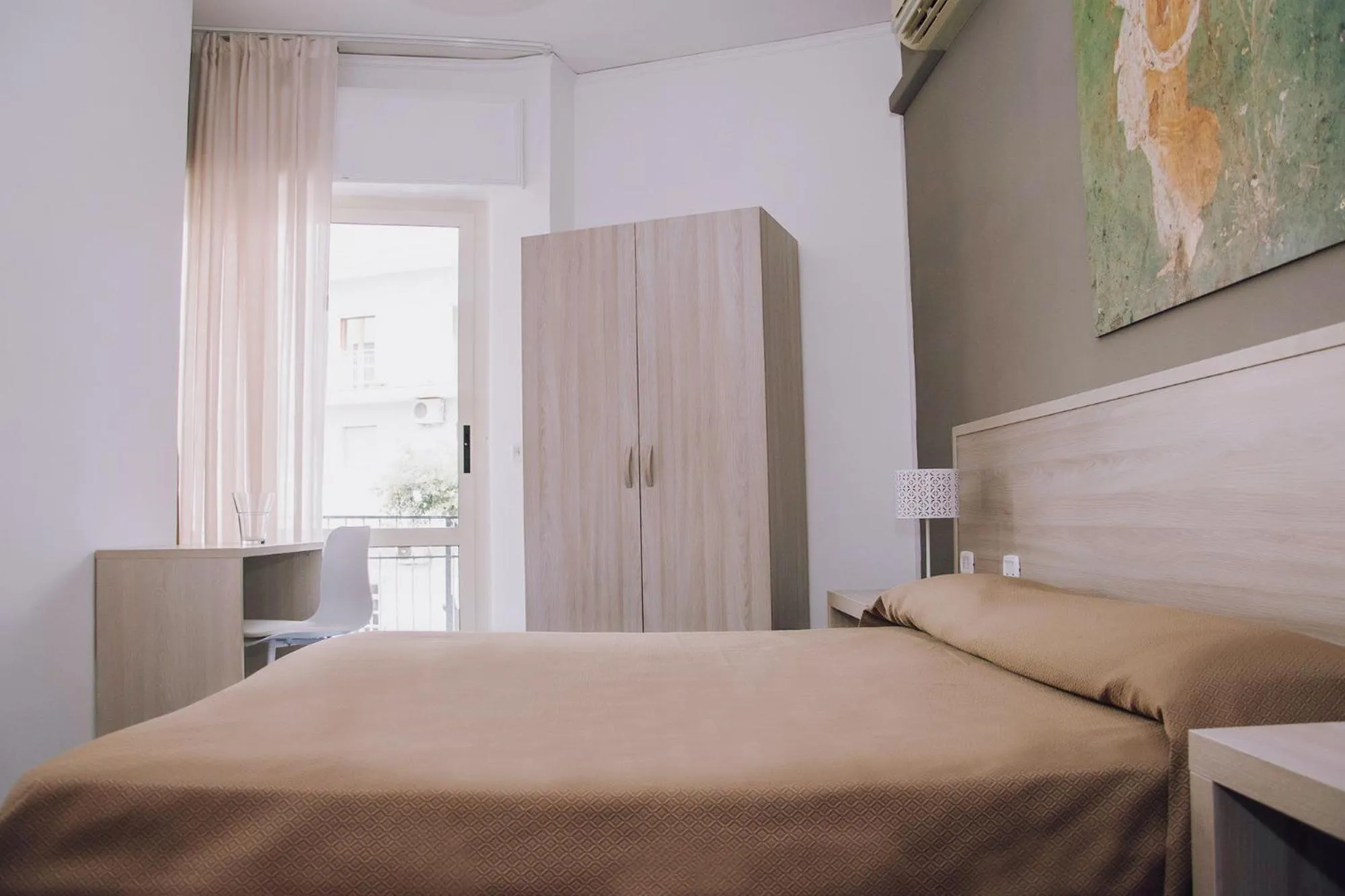 Bed in Hotel Piccolo Sogno