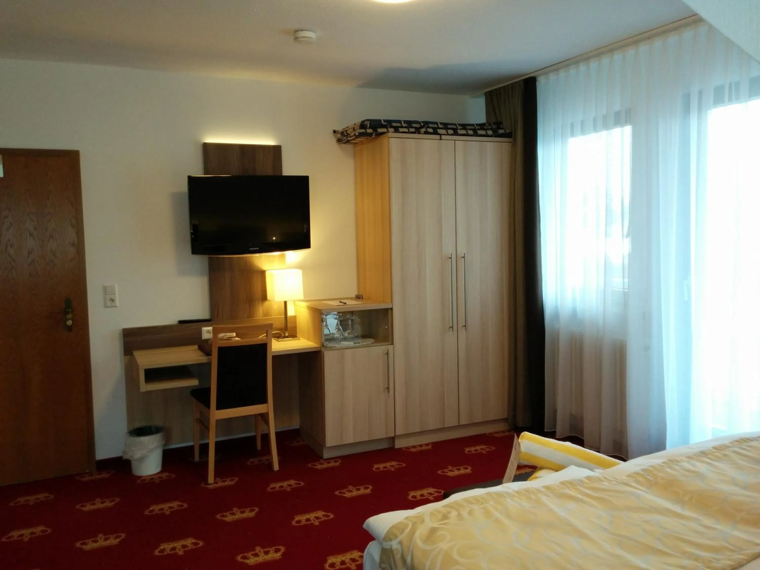 Photo of the whole room, Bed in Wellness Hotel Garni Krone