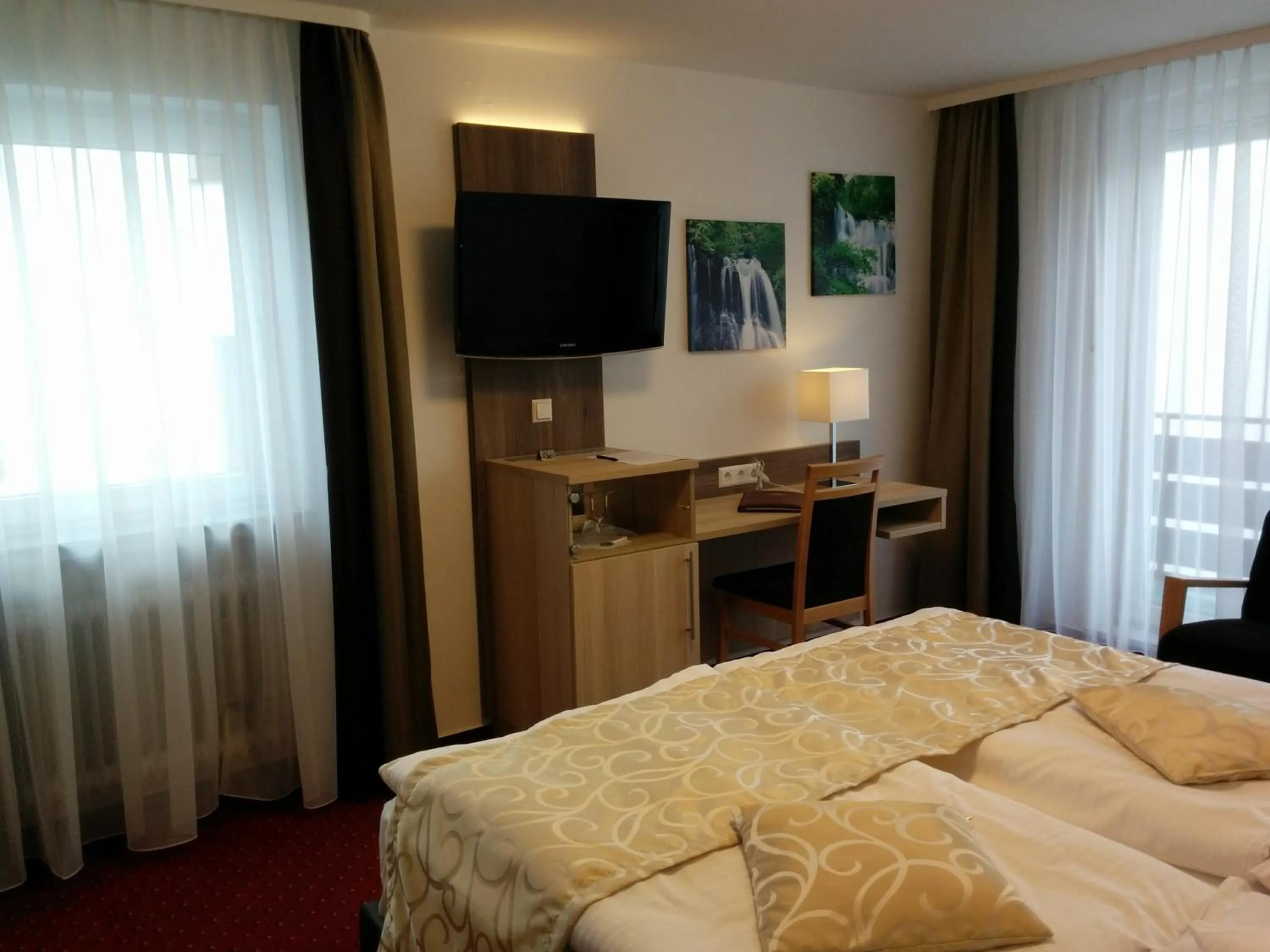 Photo of the whole room, Bed in Wellness Hotel Garni Krone