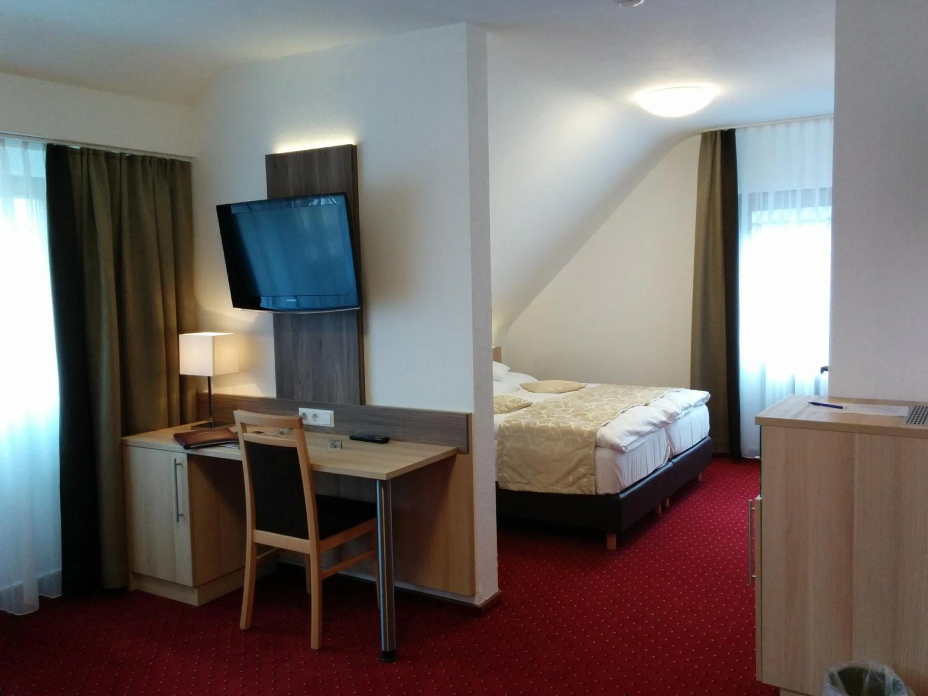 Photo of the whole room, Bed in Wellness Hotel Garni Krone