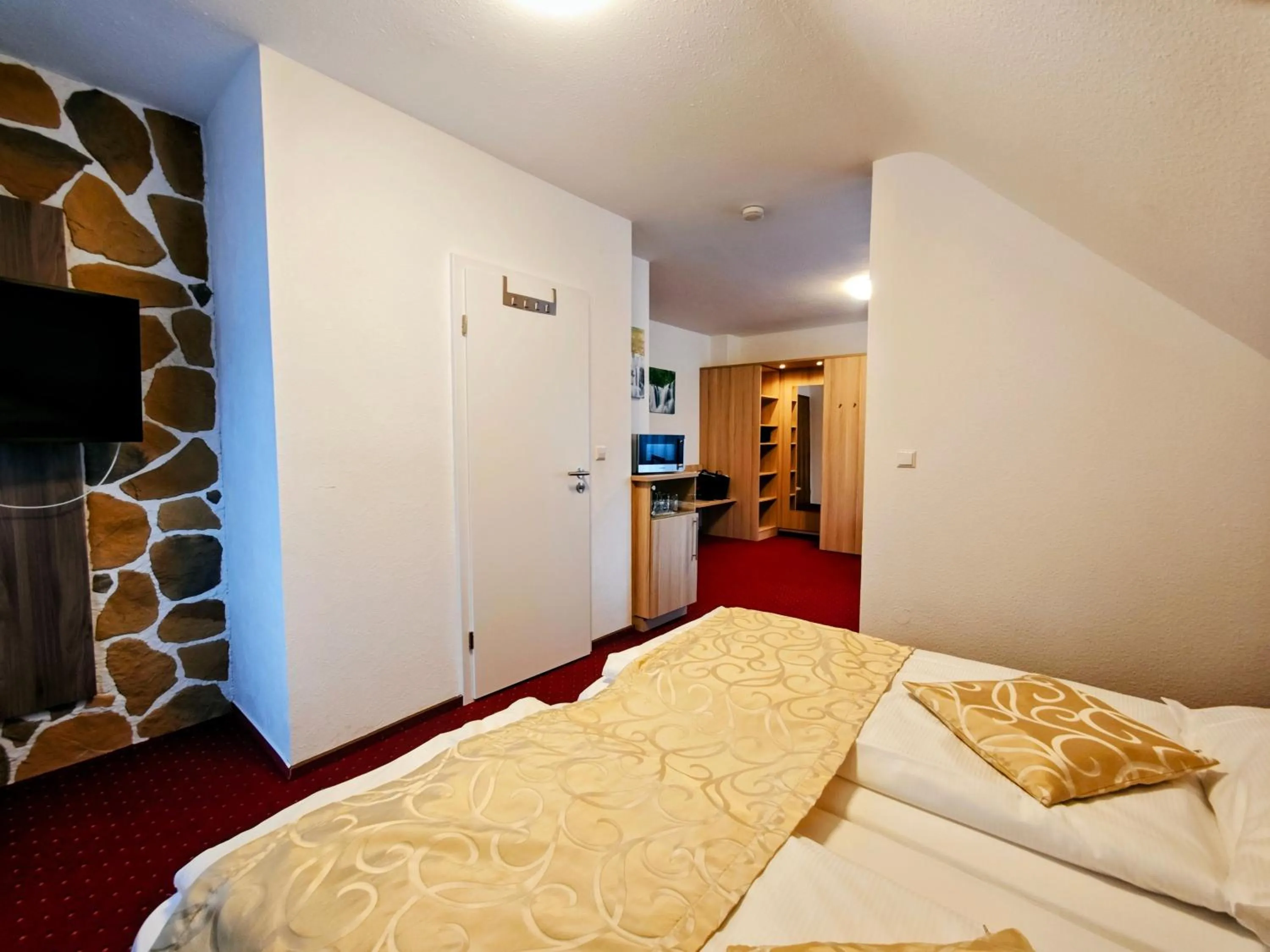 Bed in Wellness Hotel Garni Krone