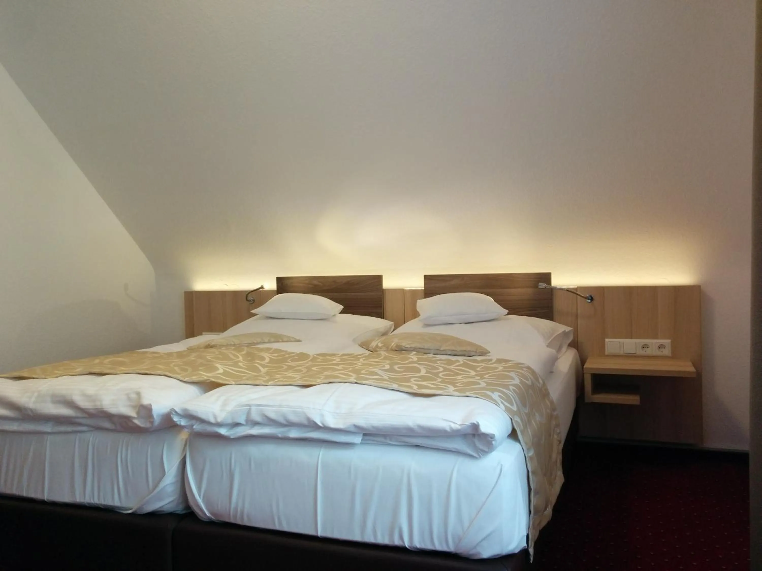 Photo of the whole room, Bed in Wellness Hotel Garni Krone