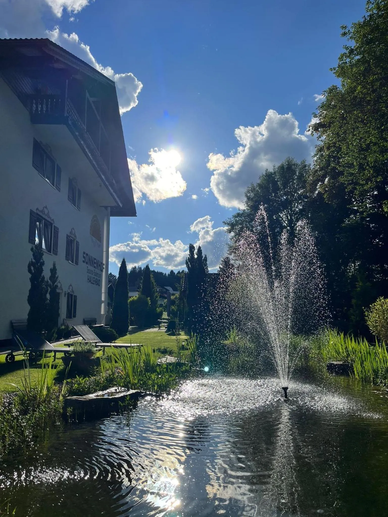 Garden in Hotel Sonnenhof 3-Sterne-Superior