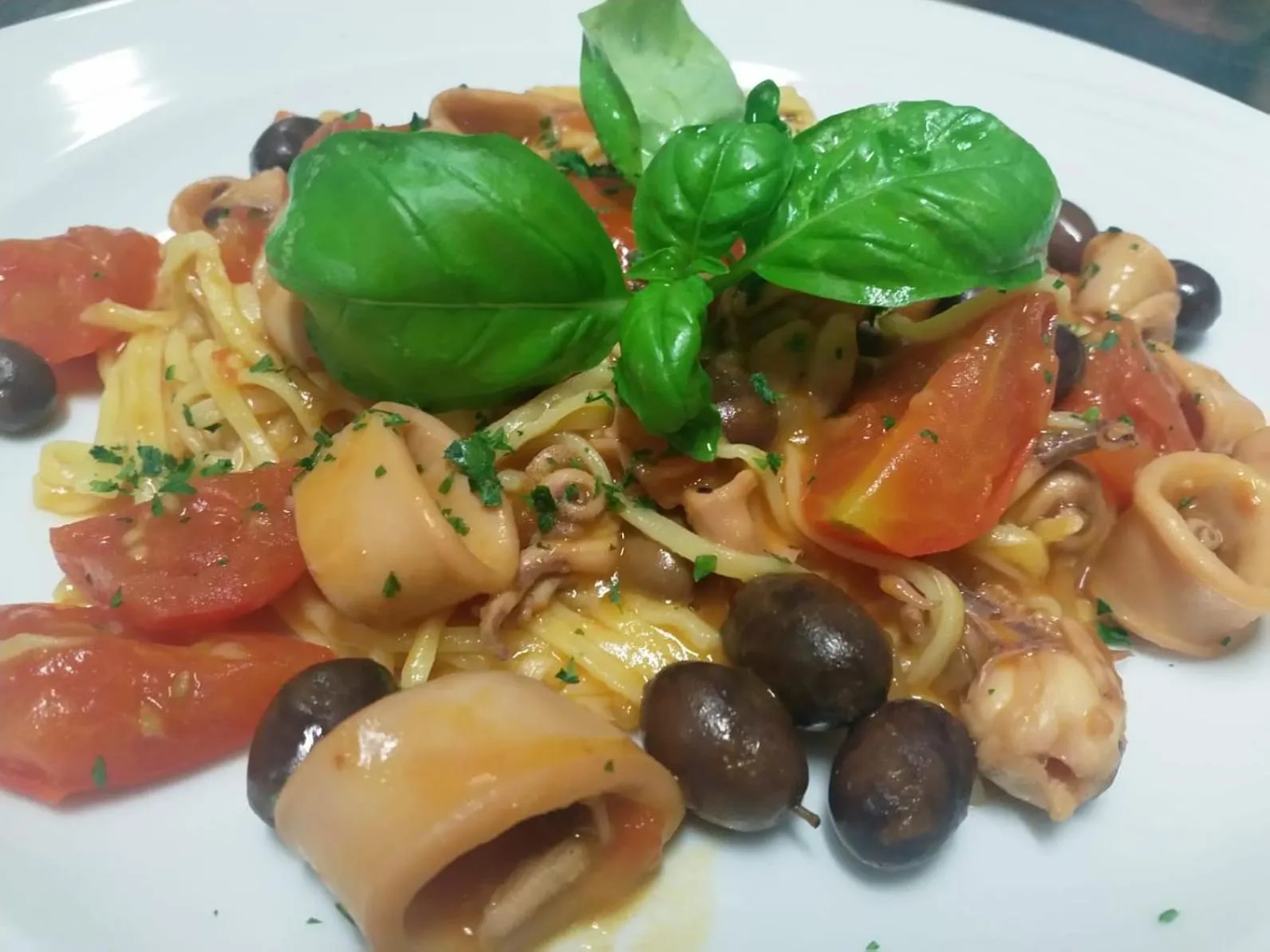 Dinner in Hotel Morandi