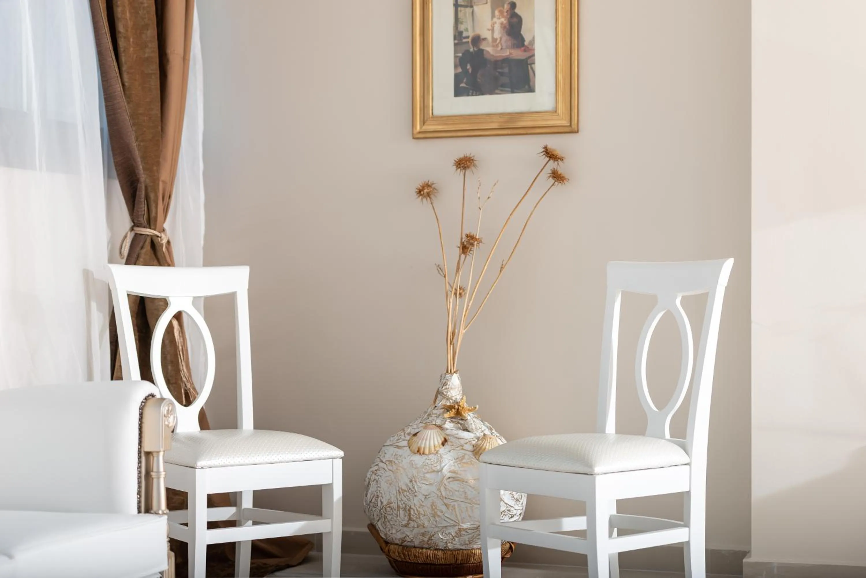 Living room in Mykoniatika Villas