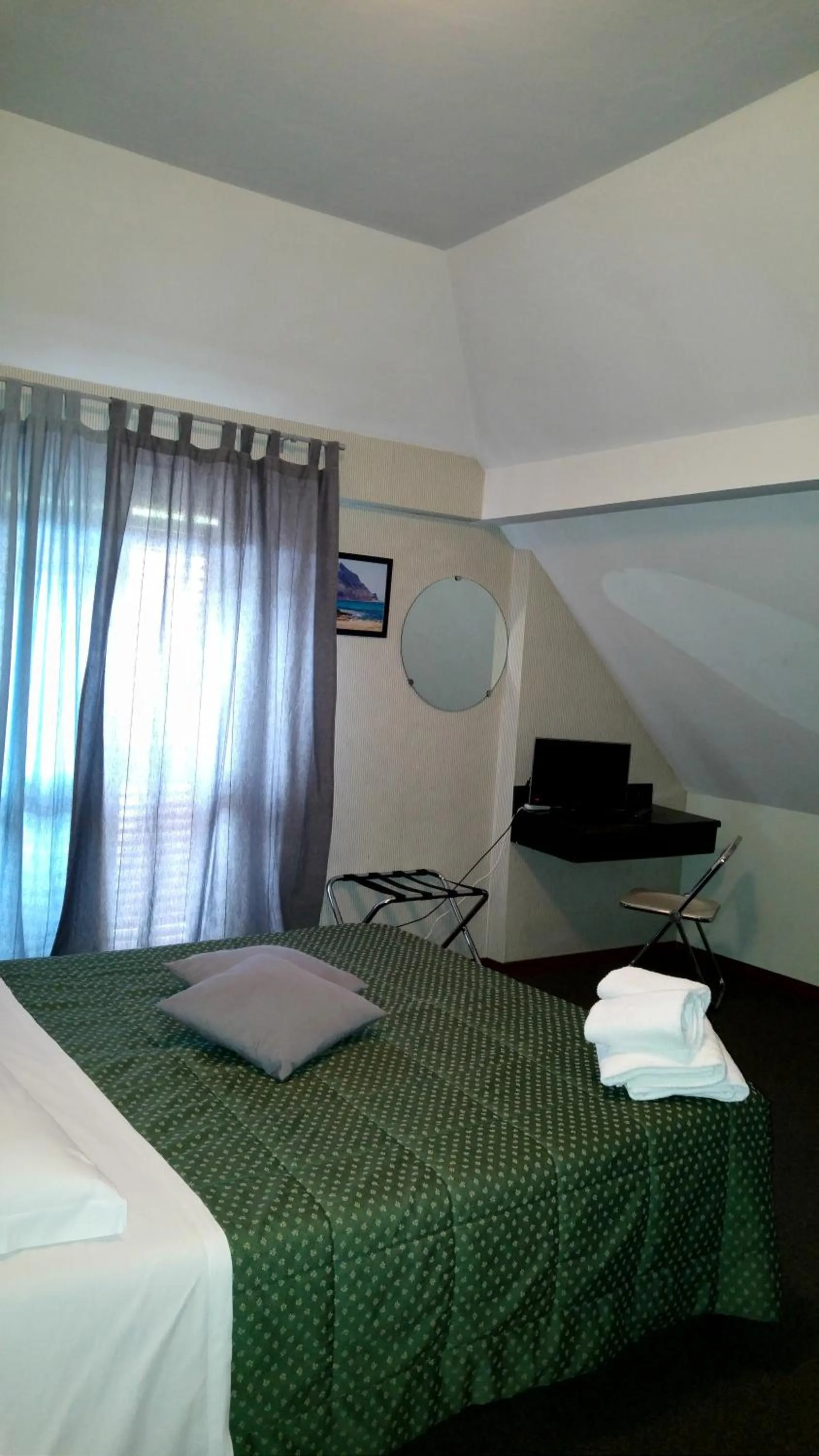 Bed in Hotel Orvieto