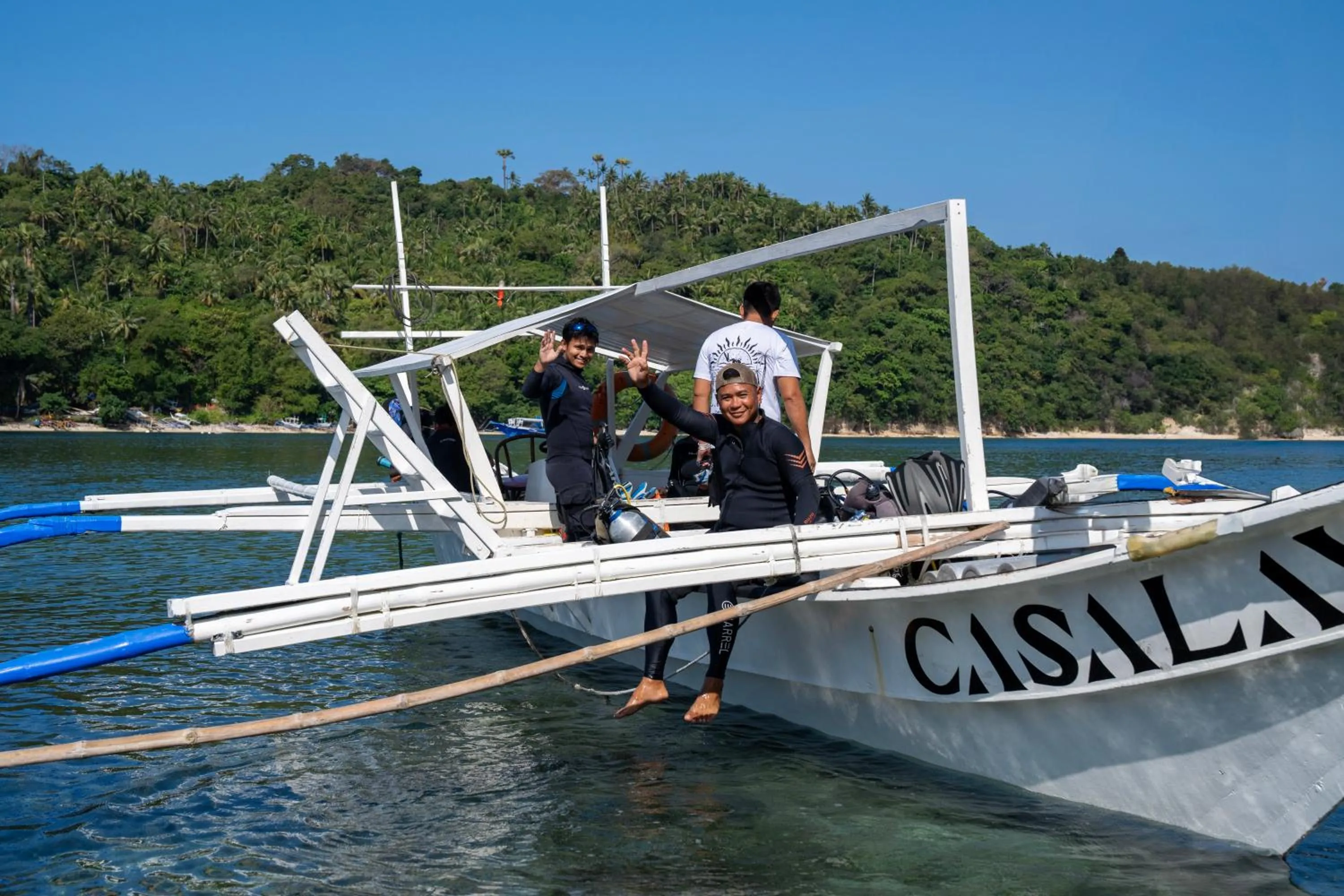 People in Casalay Boutique Villas & Dive