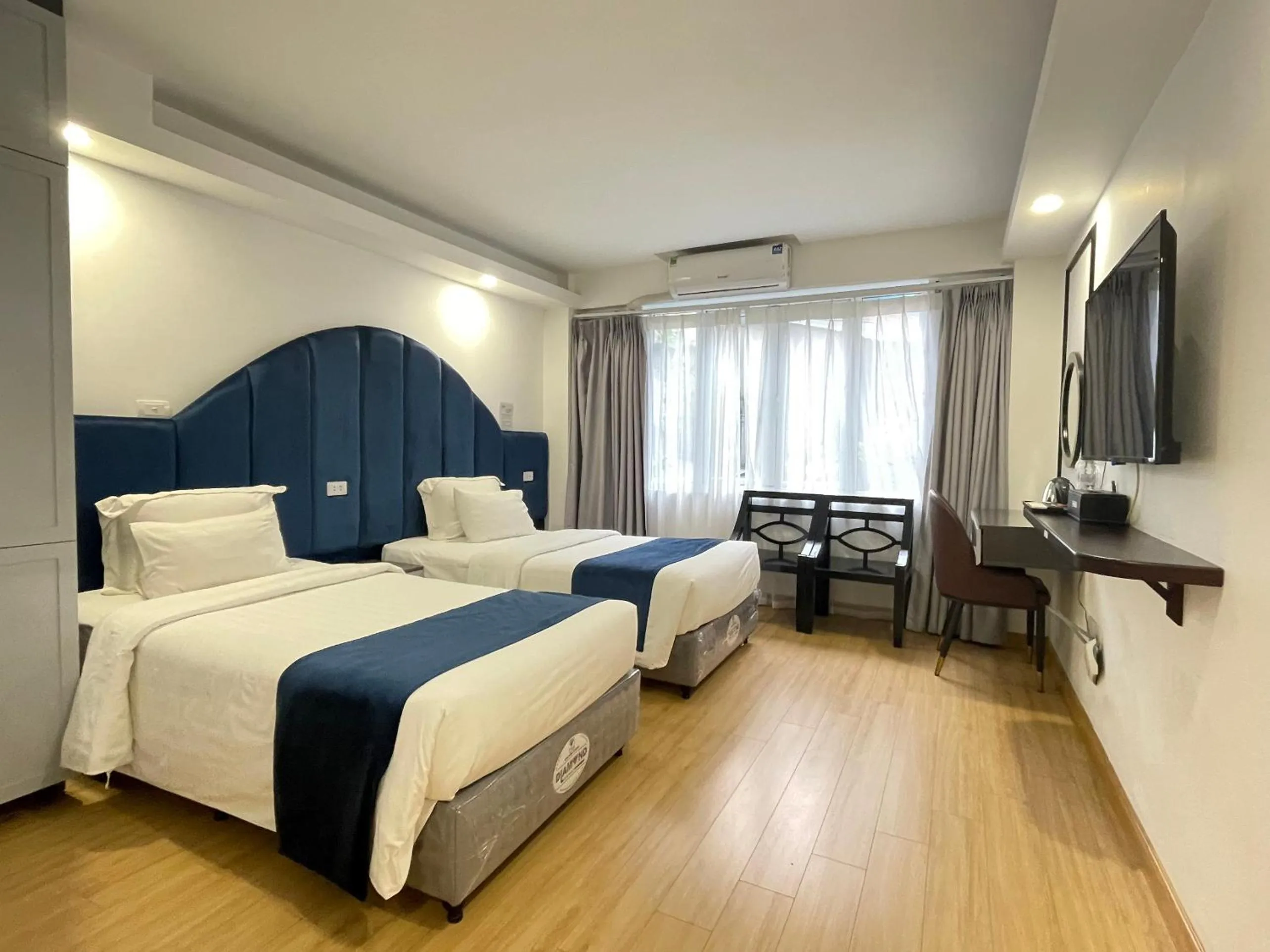 Bed in Hanoi Capital Premium Hotel