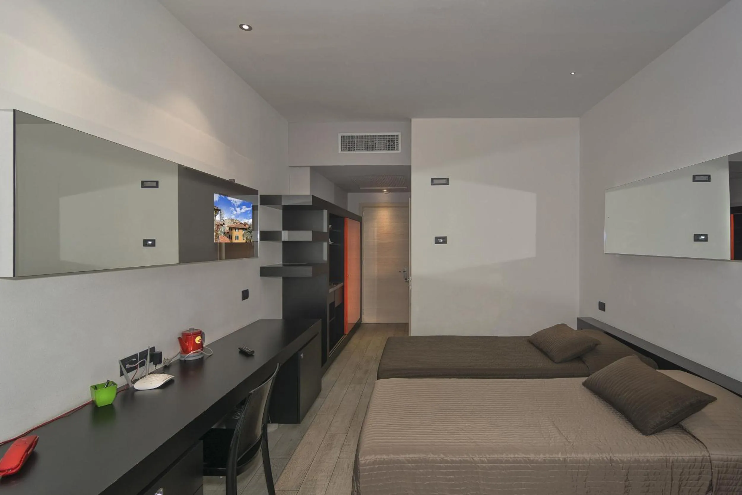 Bedroom in Blue Shades Hotel