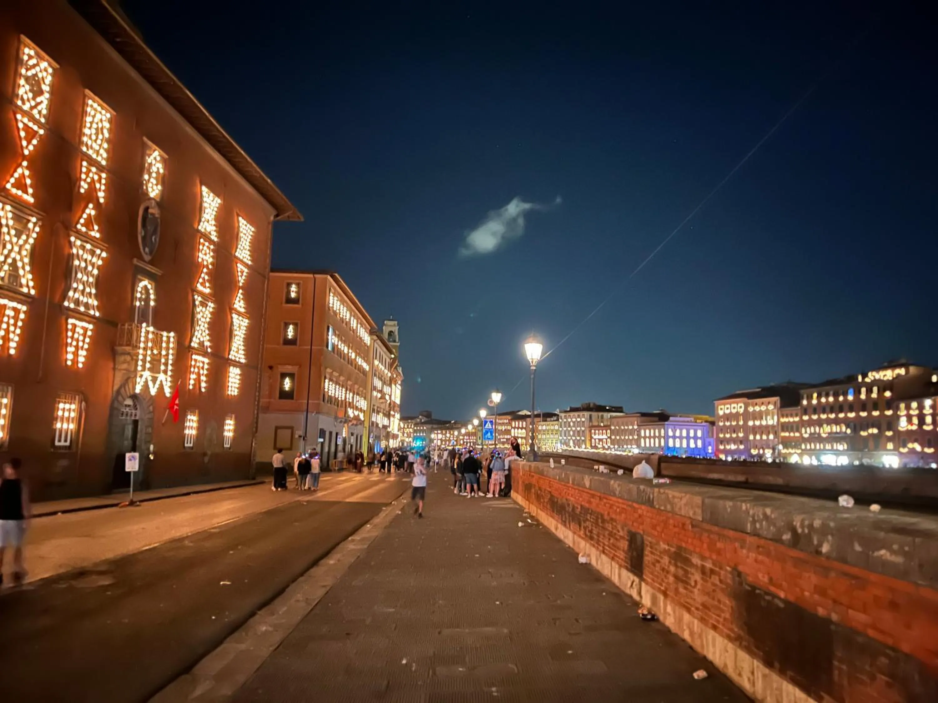Property building in Blue Shades Hotel