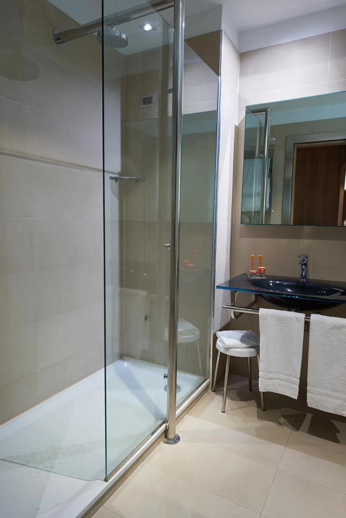 Shower in THotel Lamezia