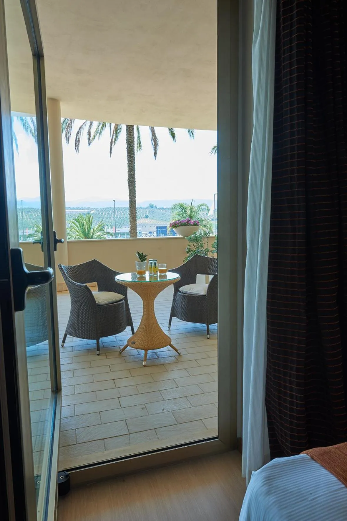 Balcony/Terrace in THotel Lamezia