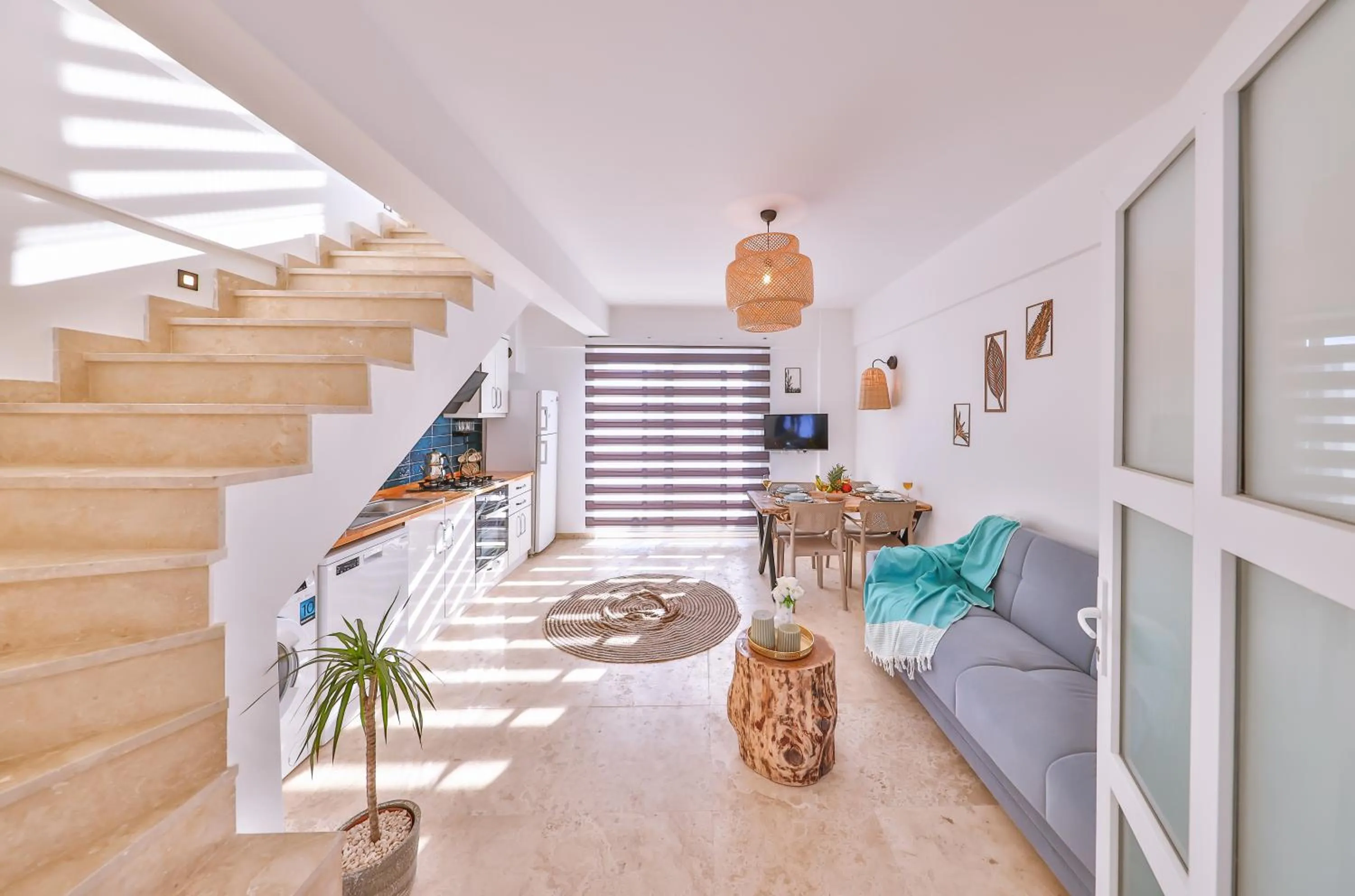 Seating area in Villa Ay