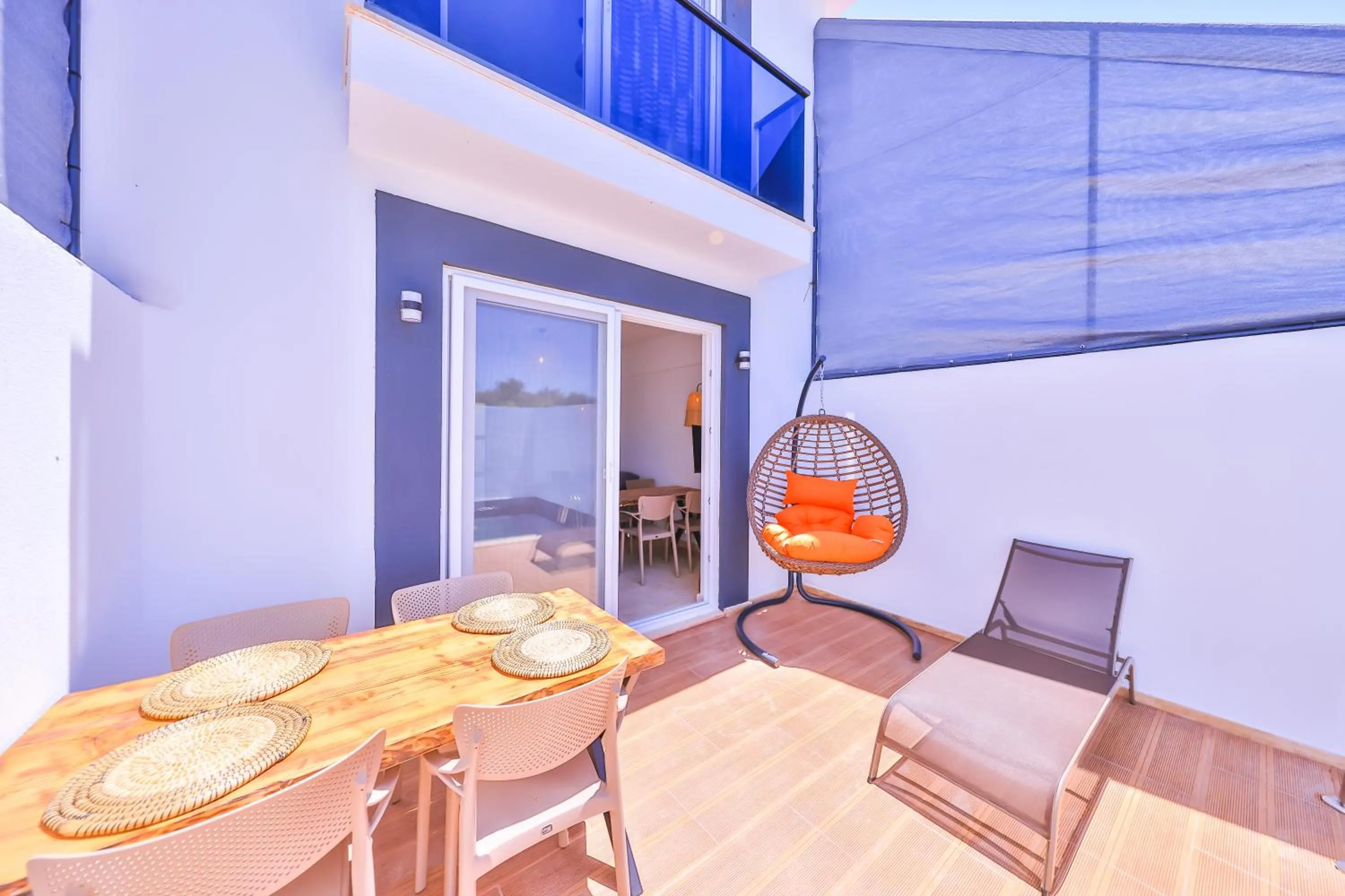 Balcony/Terrace in Villa Ay