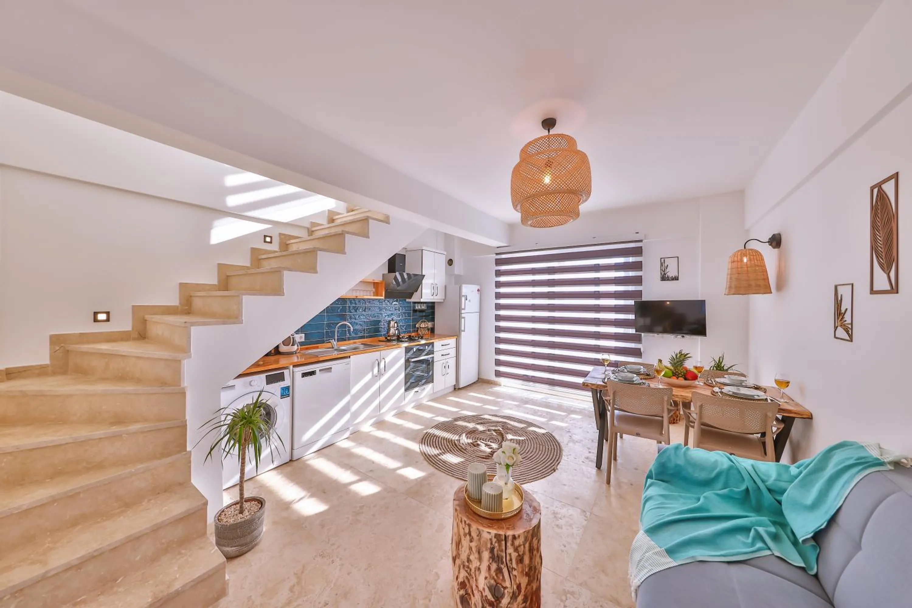 Seating area in Villa Ay