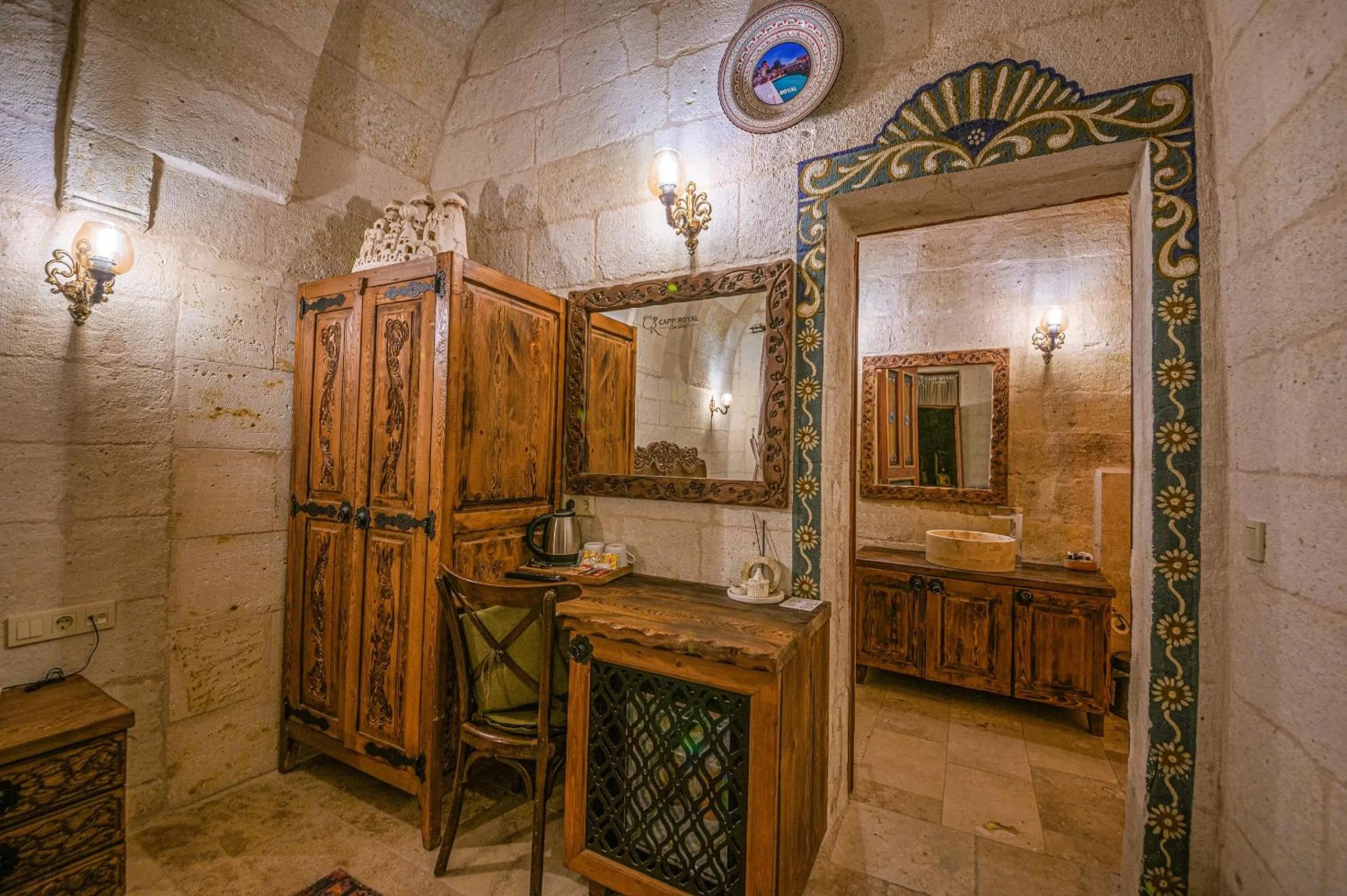 oven in Capp Royal Cave HOTEL