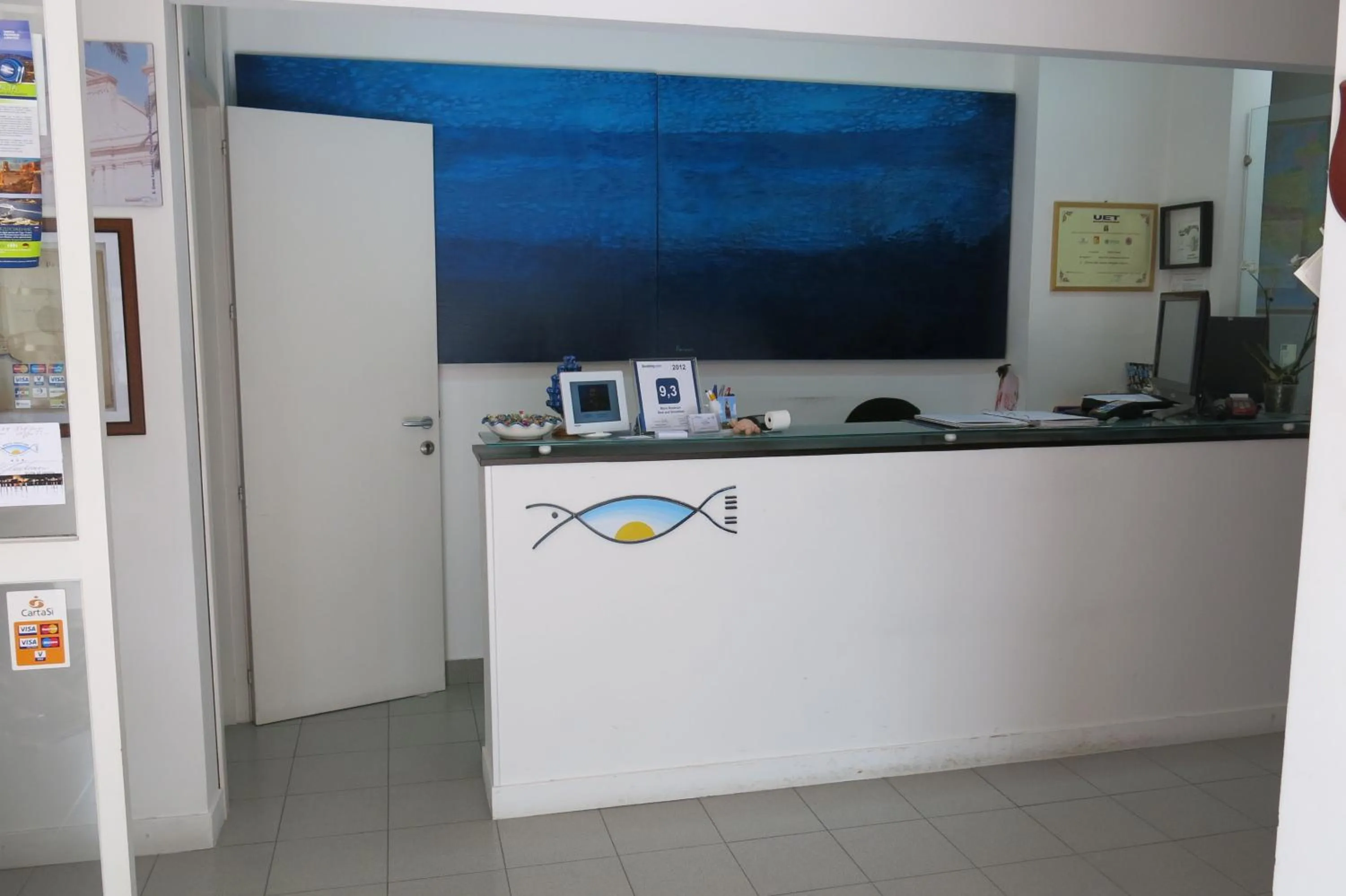 Lobby or reception in Mare Nostrum Petit Hôtel