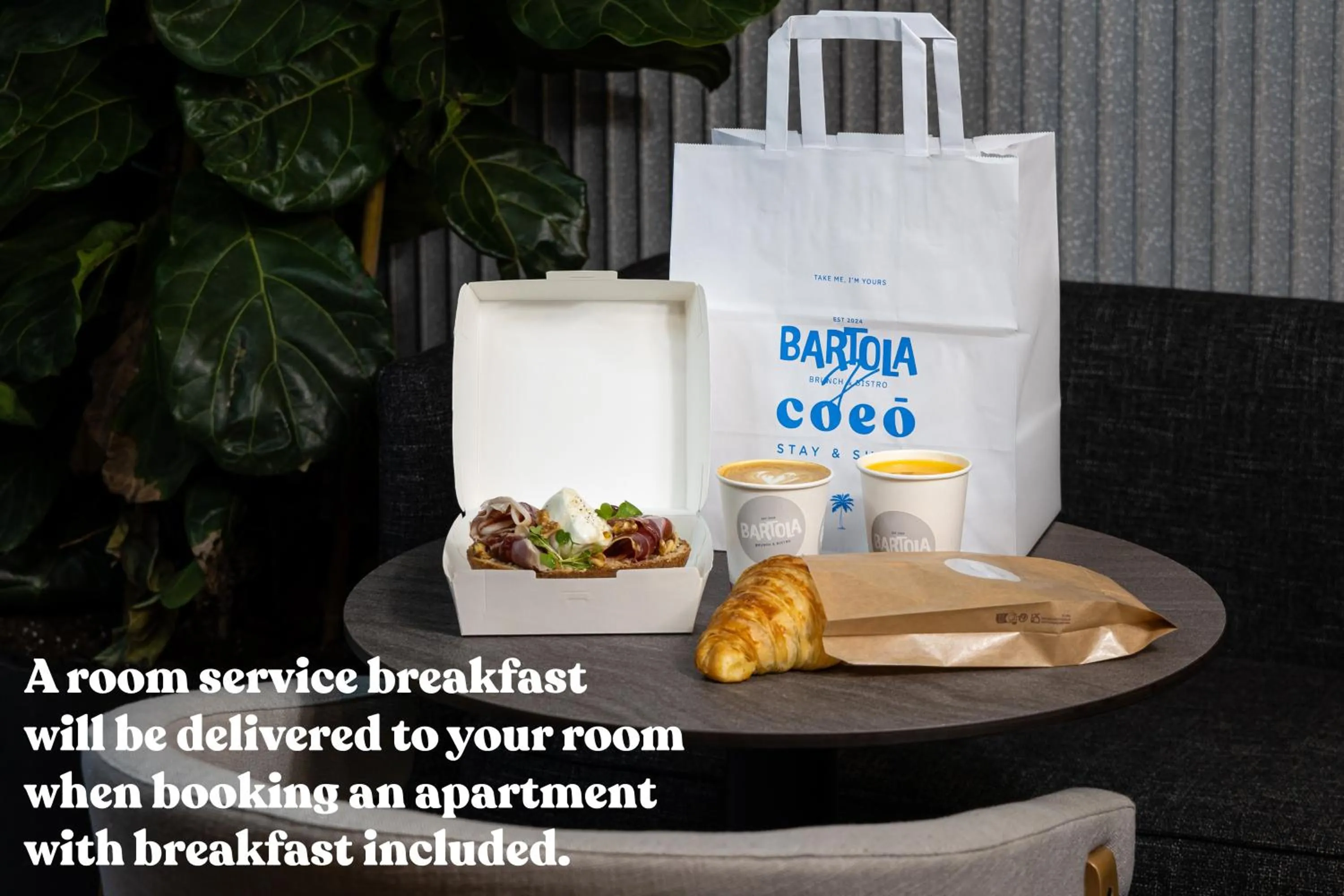Breakfast in Coeo Parras Design Apartments