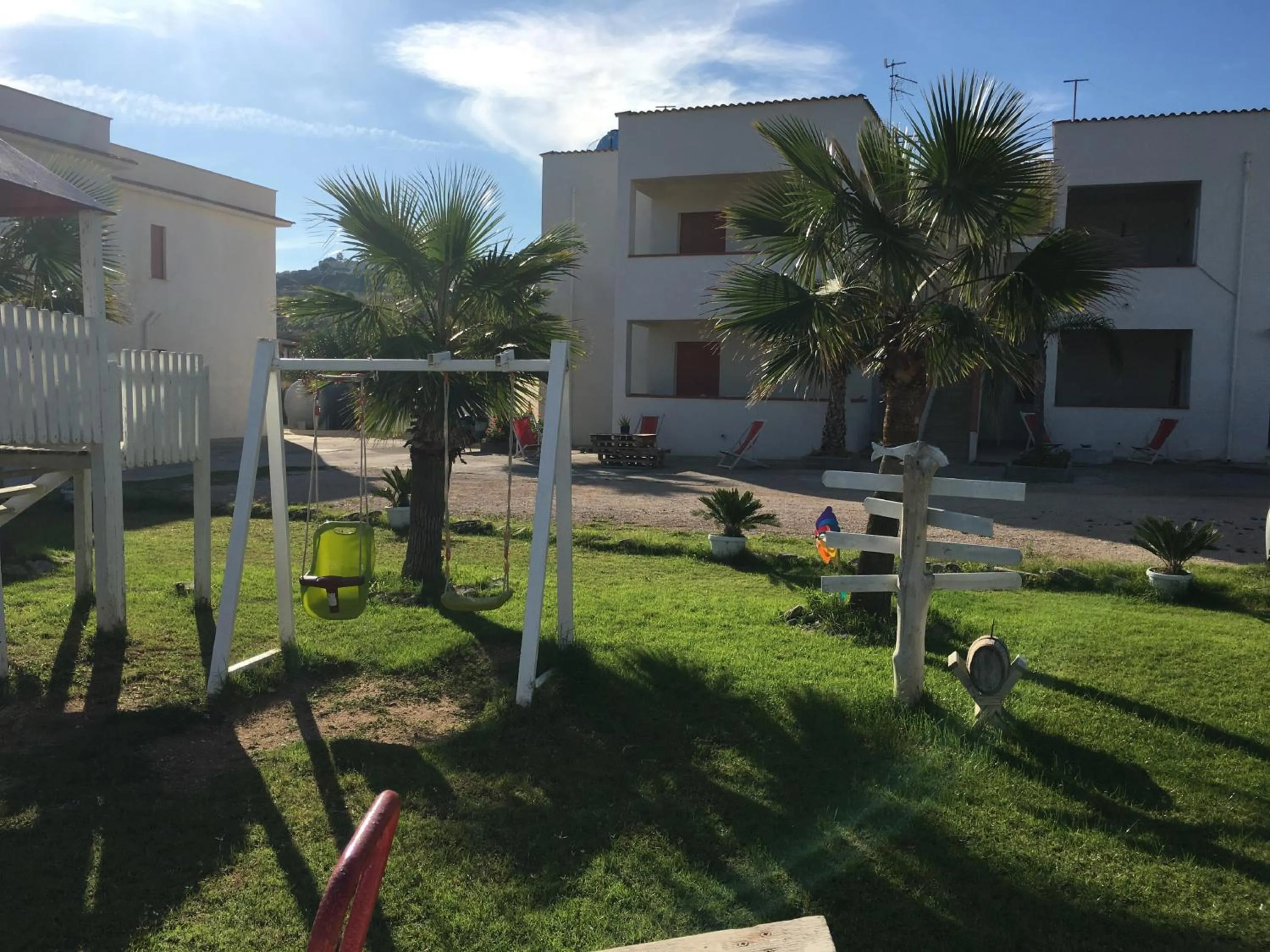 Garden view in Case Playa