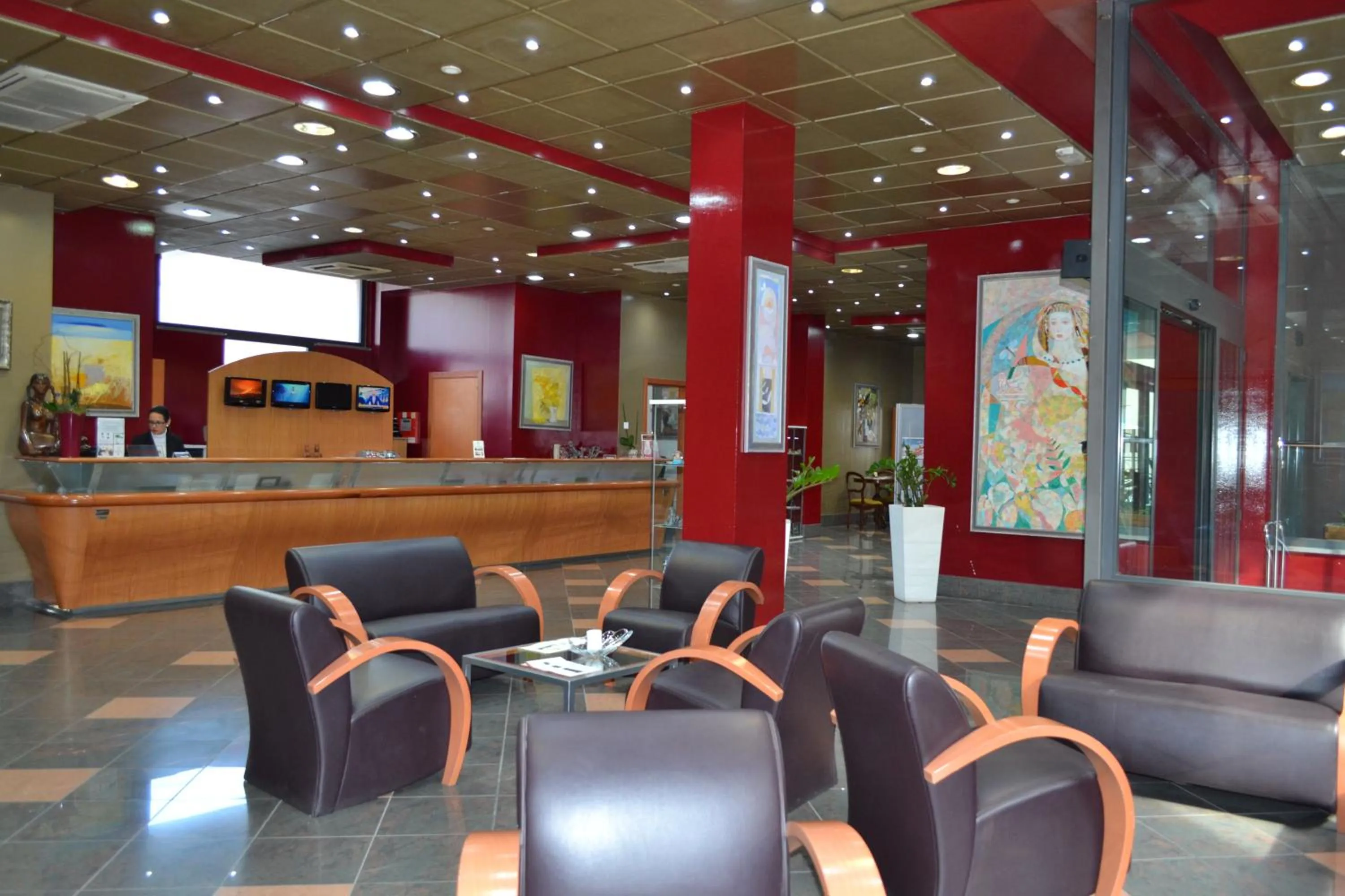 Lobby or reception, Lounge/Bar in Marina Palace Hotel & Congress Hall