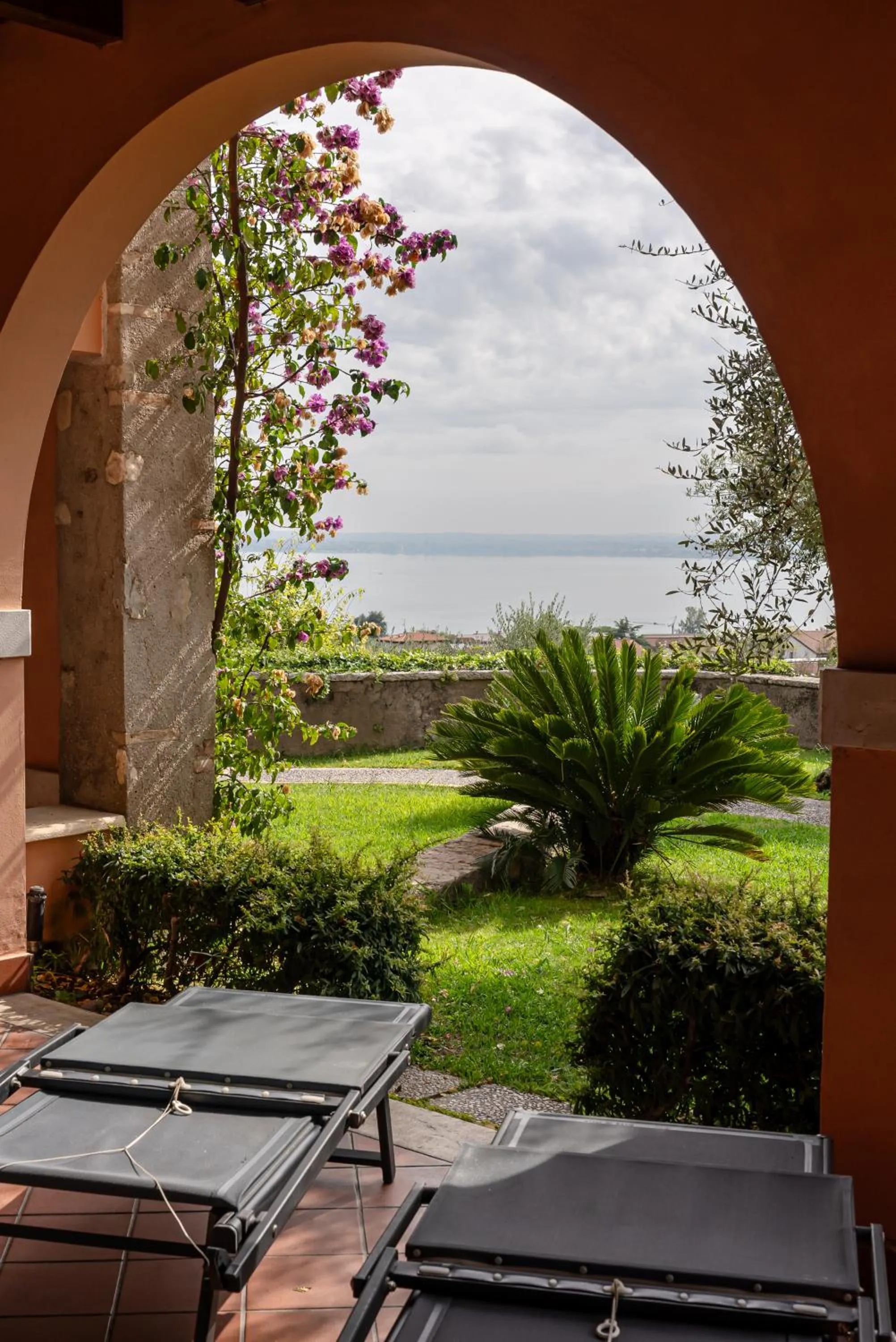 Patio in Castello Belvedere Apartments
