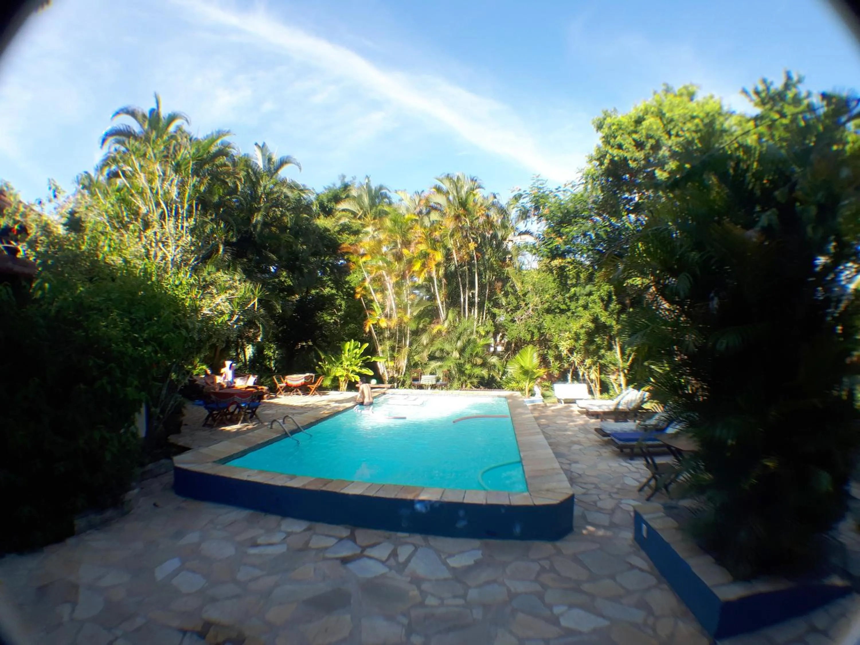 Garden in Pousada Alicia