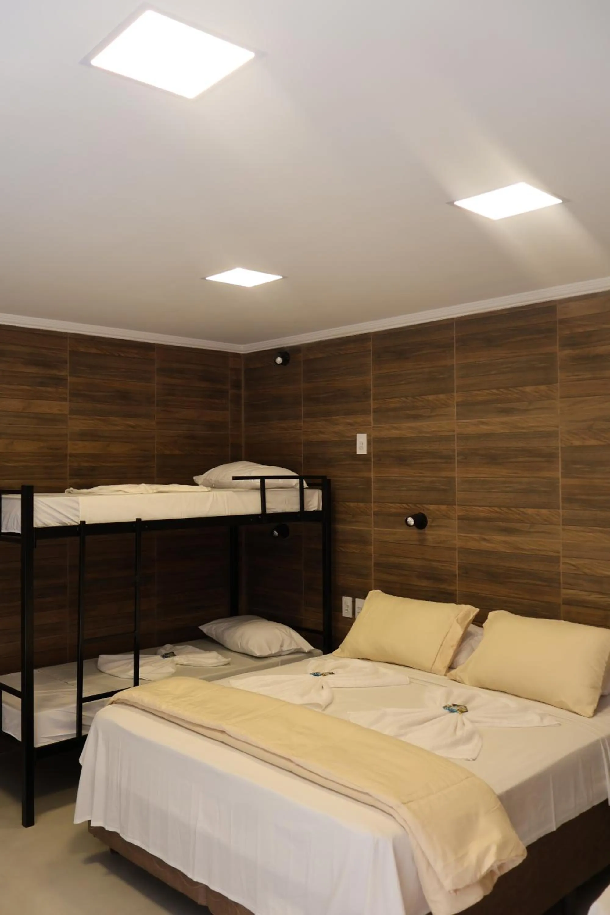 Bed in Pousada Alicia