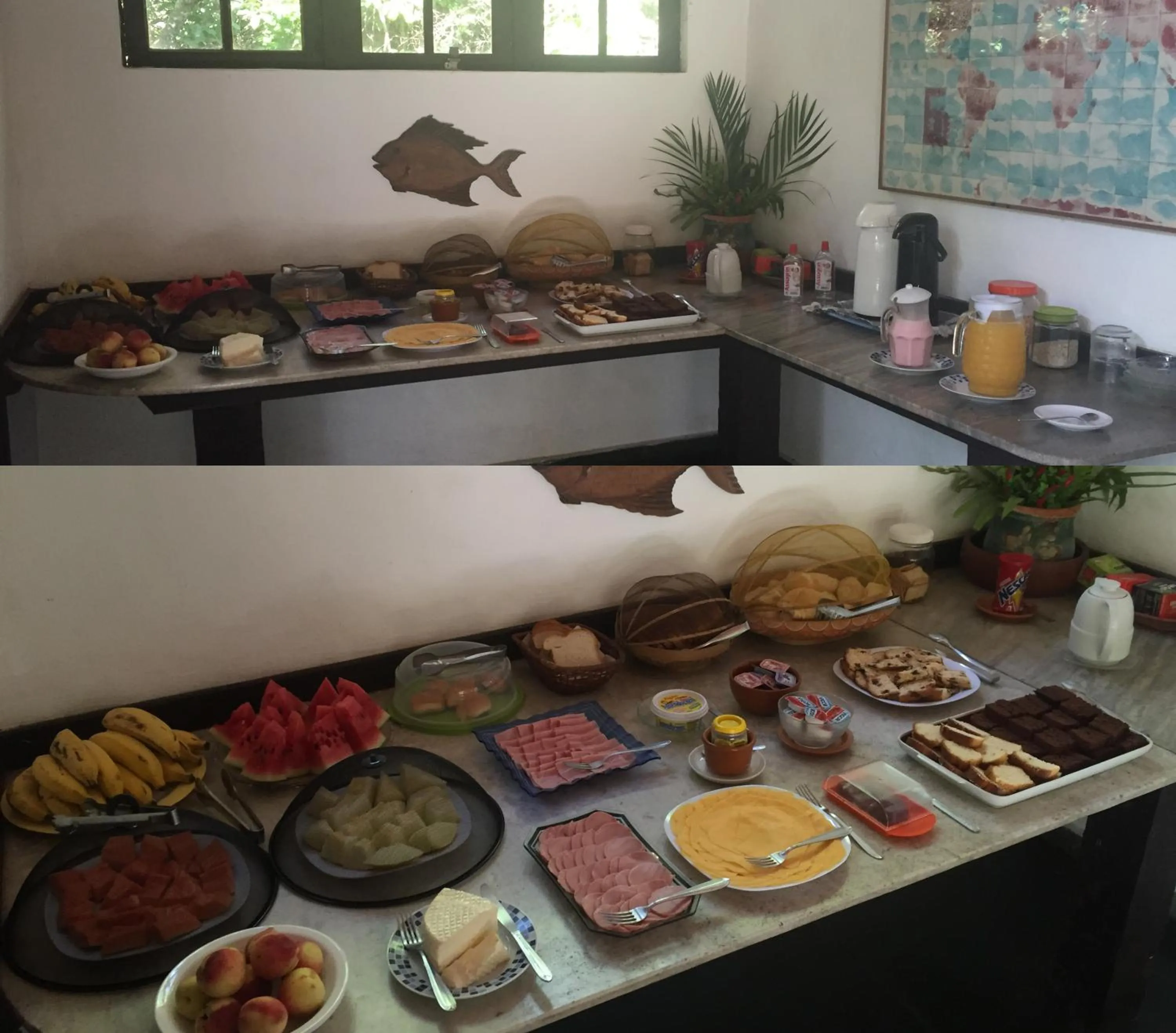 Food close-up in Pousada Alicia