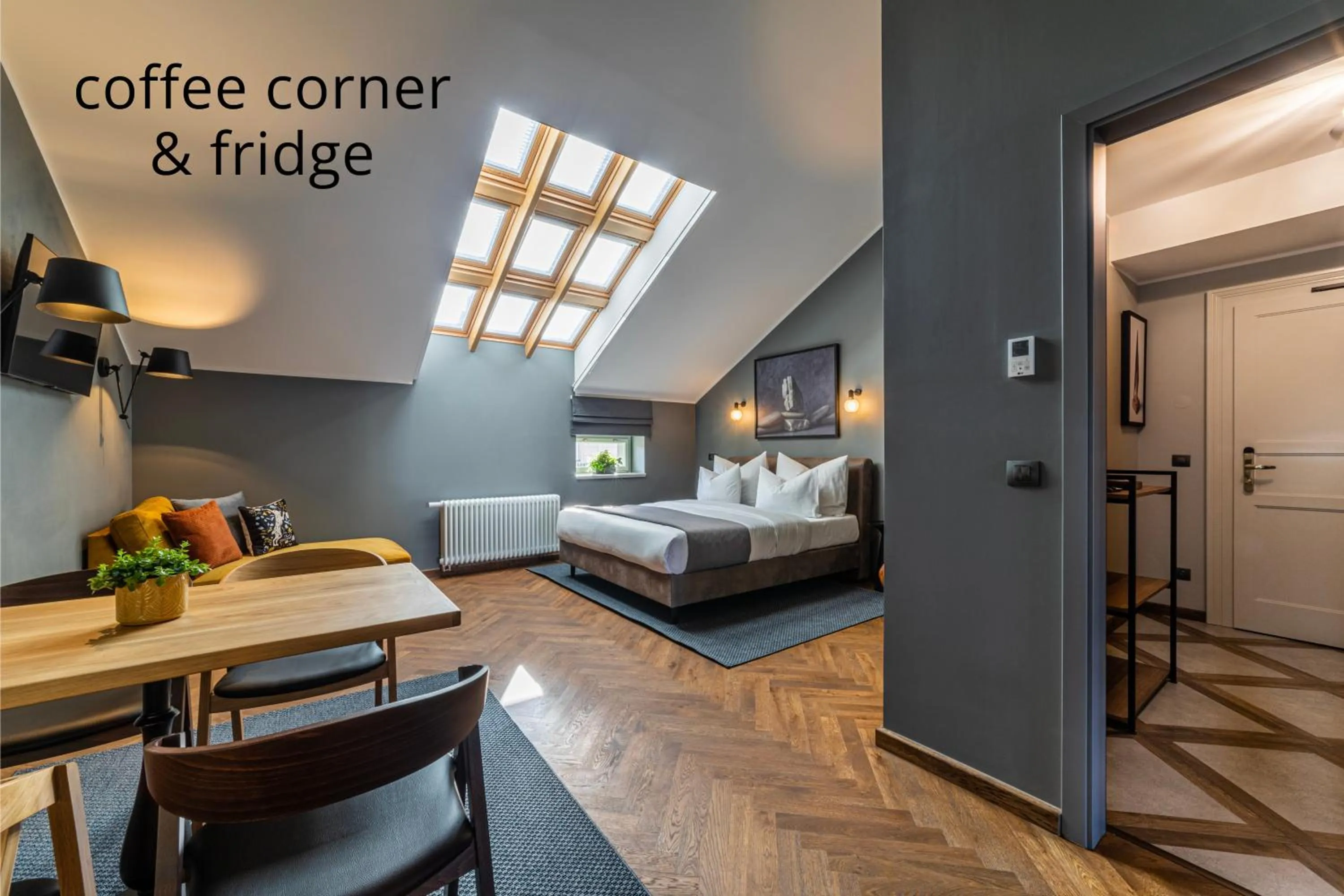 Coffee/tea facilities, Bed in The Viaduct - Suites & More