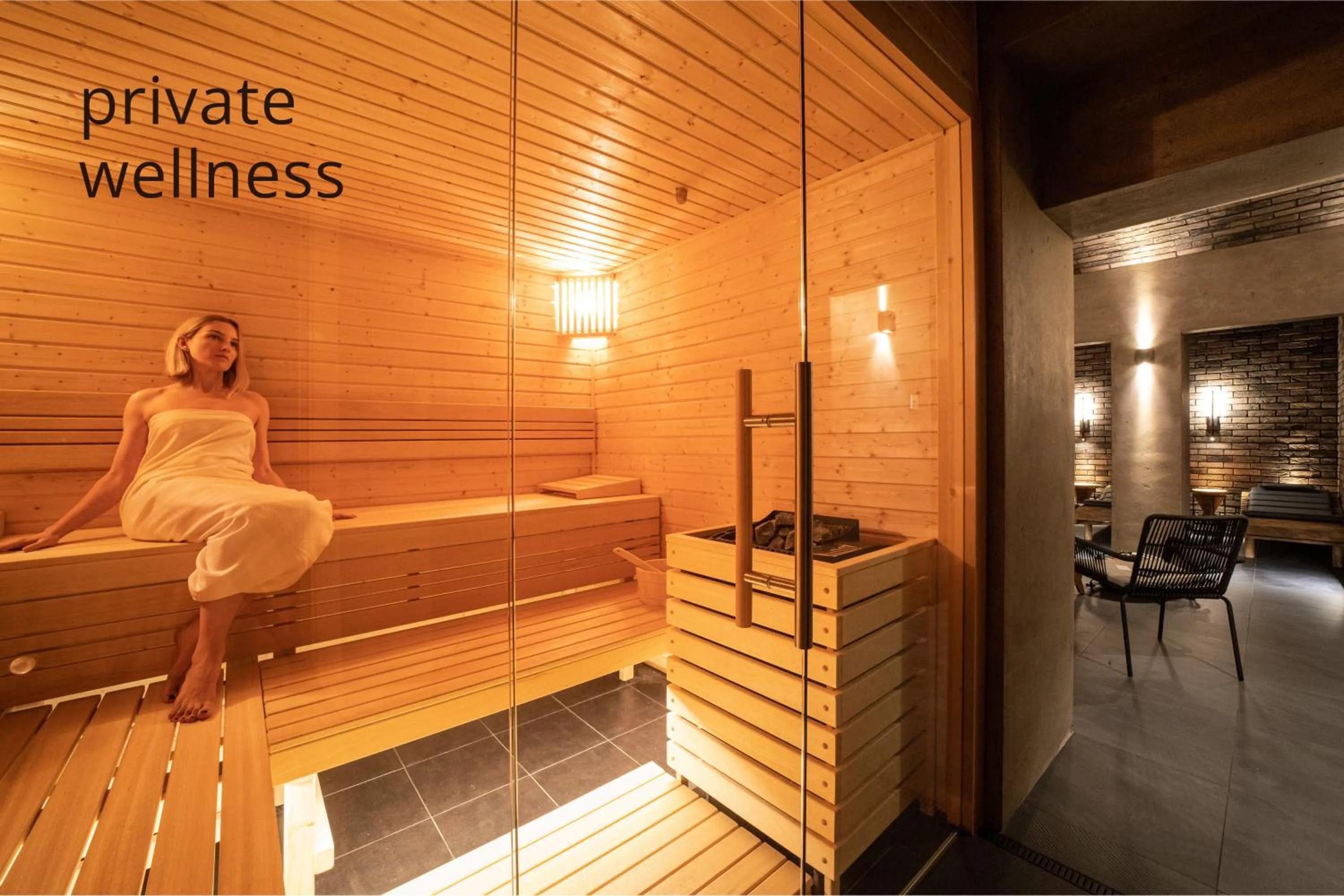 Sauna in The Viaduct - Suites & More