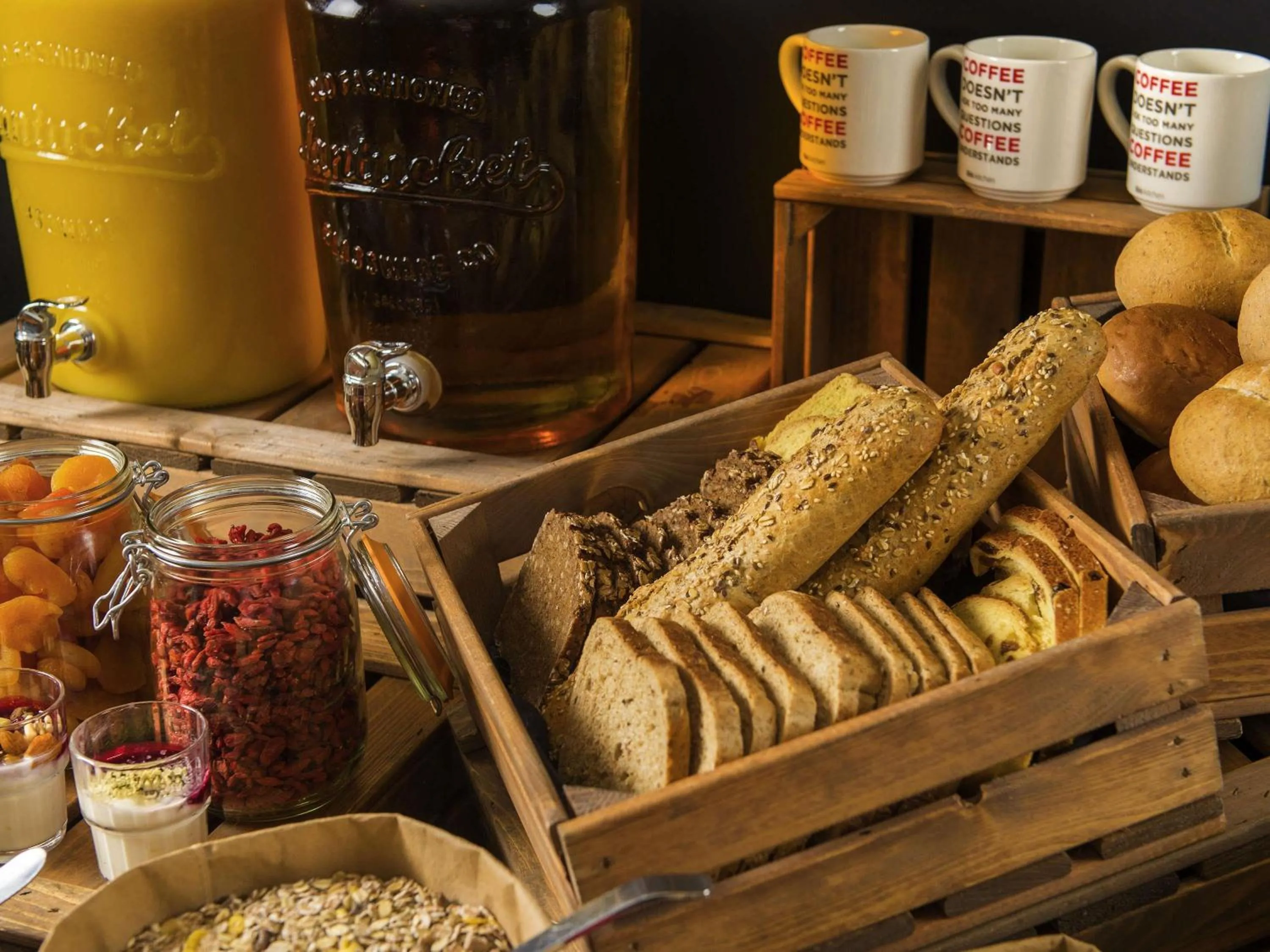 Breakfast in ibis De Panne