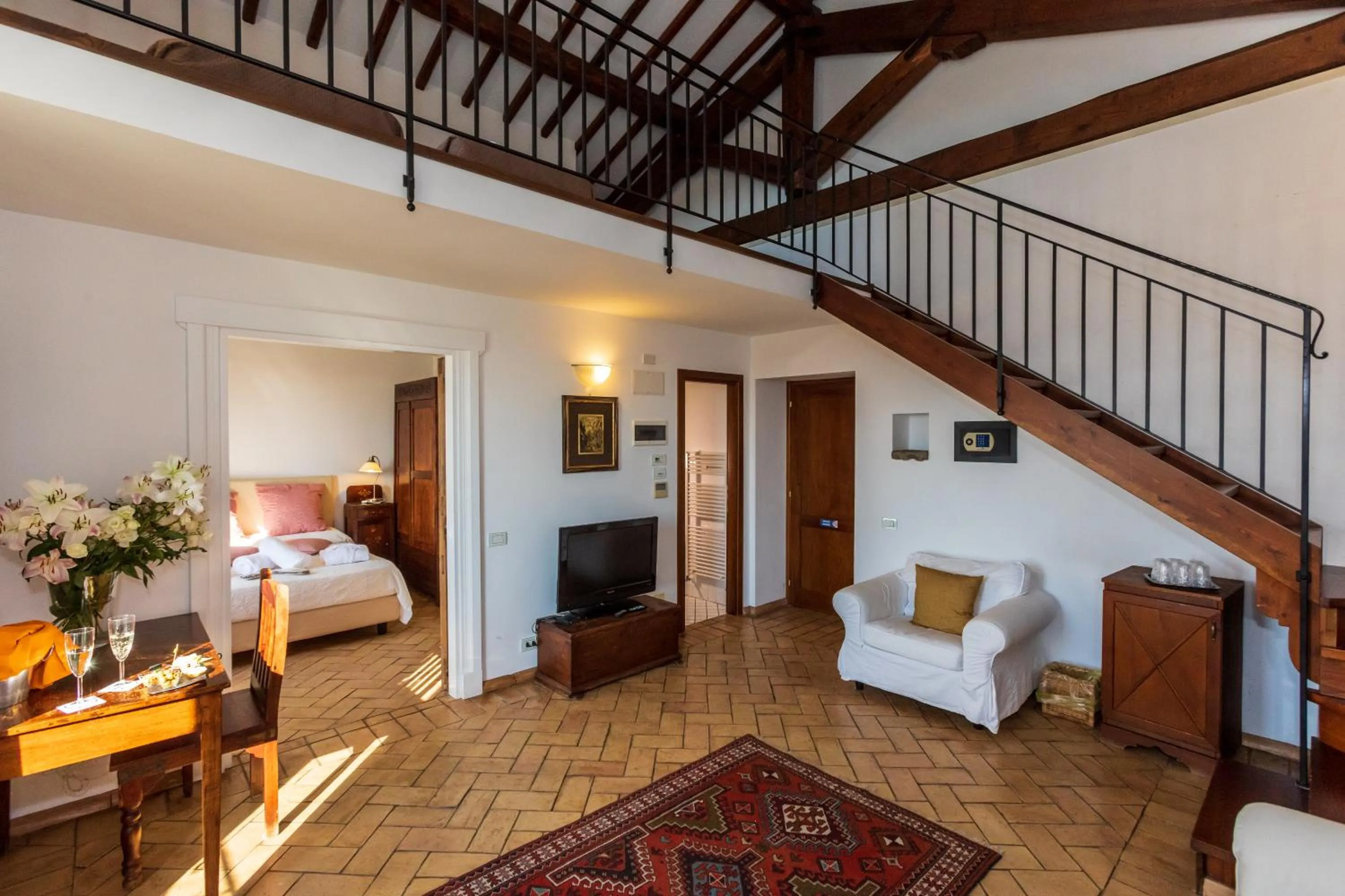 Photo of the whole room, Bed in Residenza d'Epoca Pietra Di Ponente