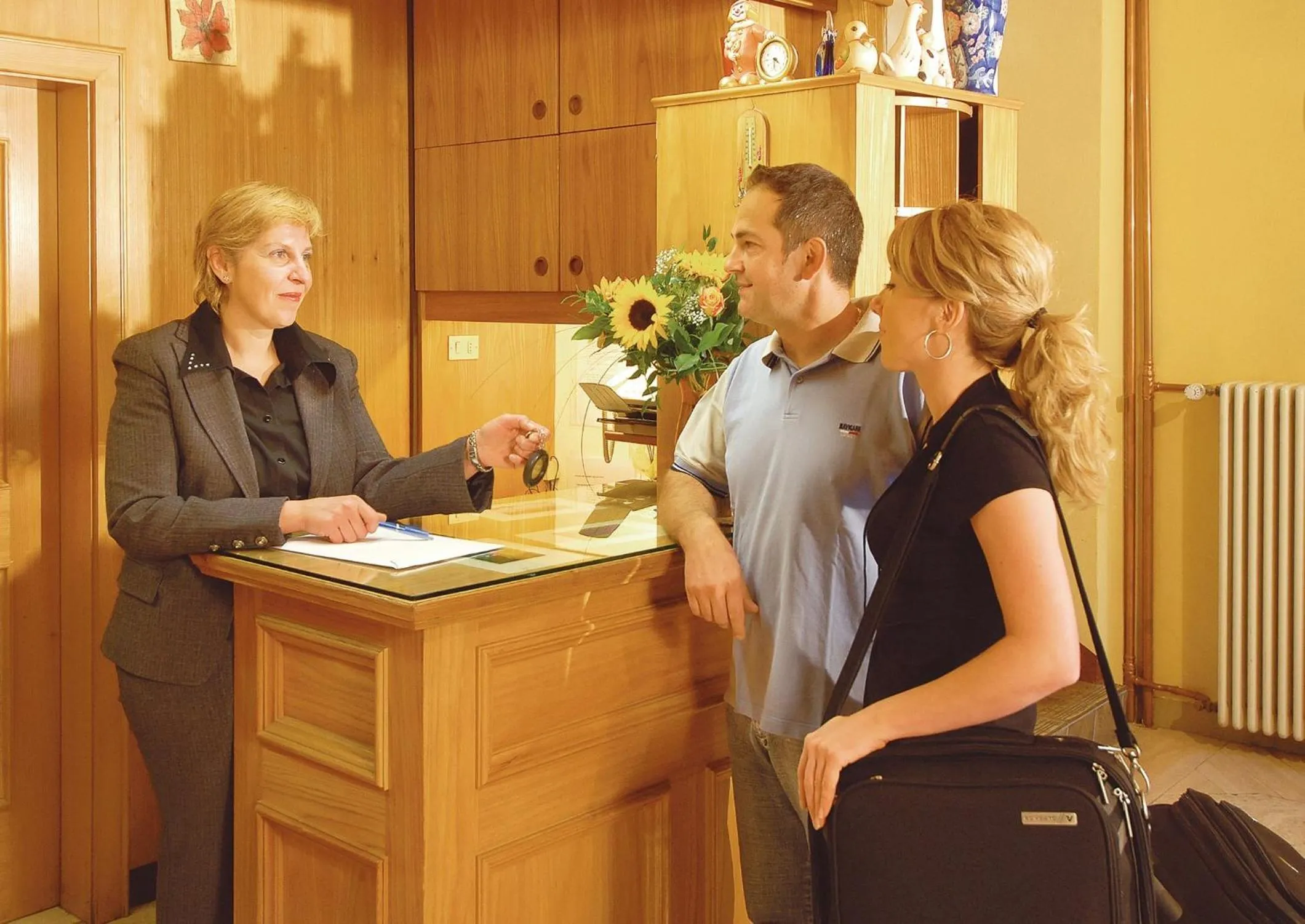 Lobby or reception in Piccolo Hotel Sciliar
