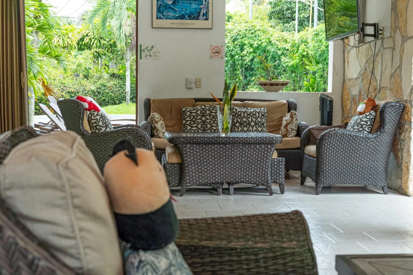 Lobby or reception in Hotel Cañada Internacional