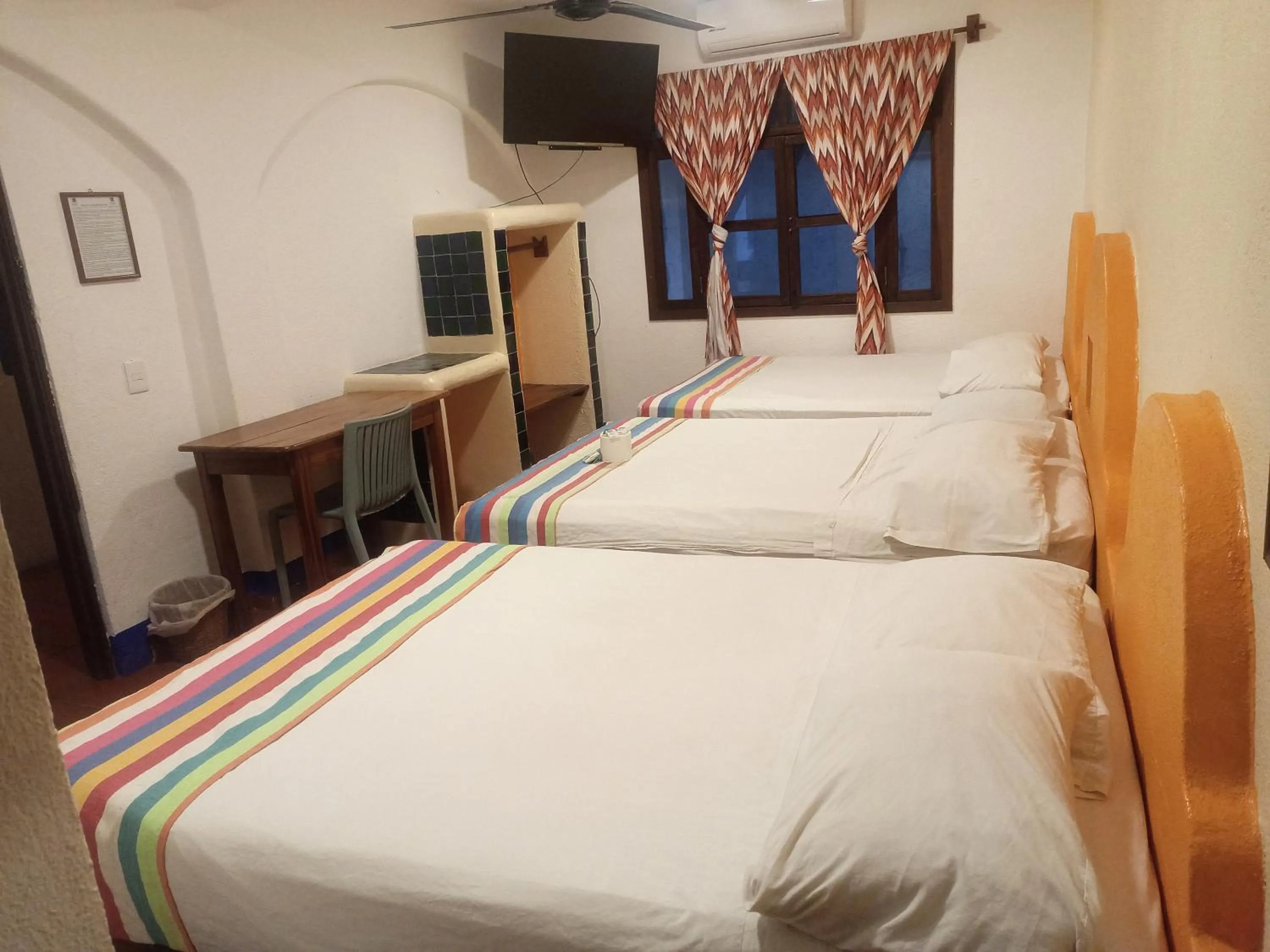 Bed in Pargos Hotel & Cowork