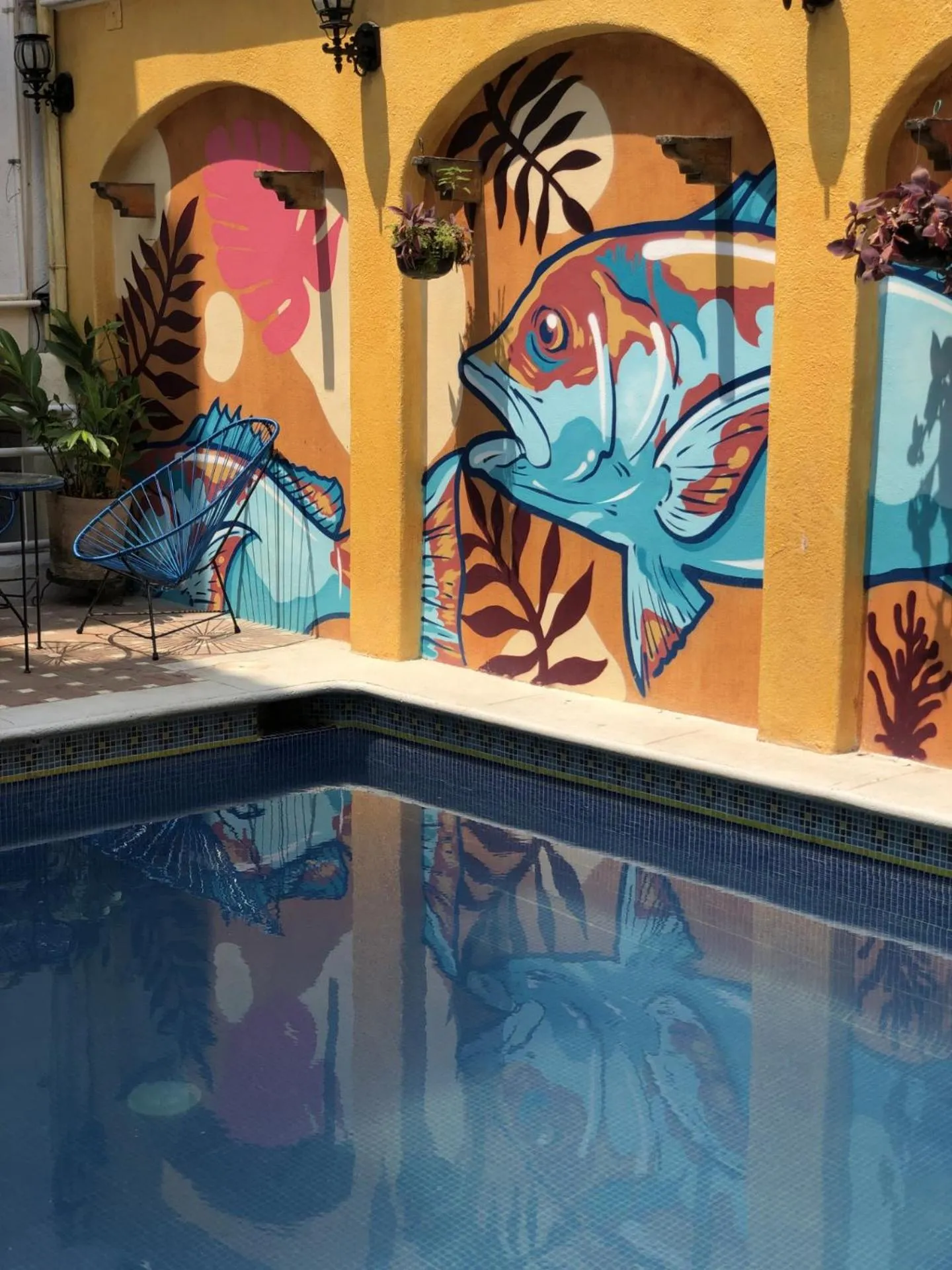 Swimming pool in Pargos Hotel & Cowork