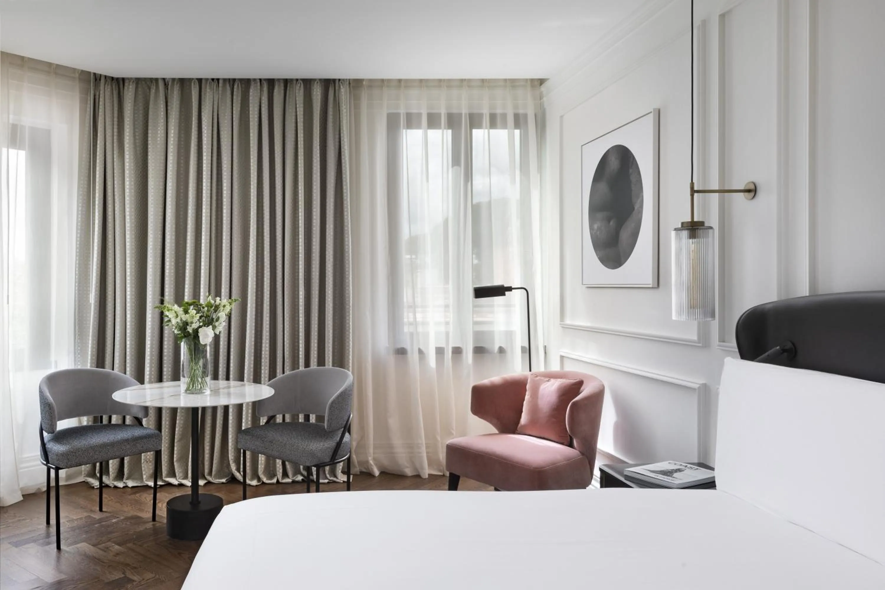 Bed in InterContinental Rome Ambasciatori Palace by IHG